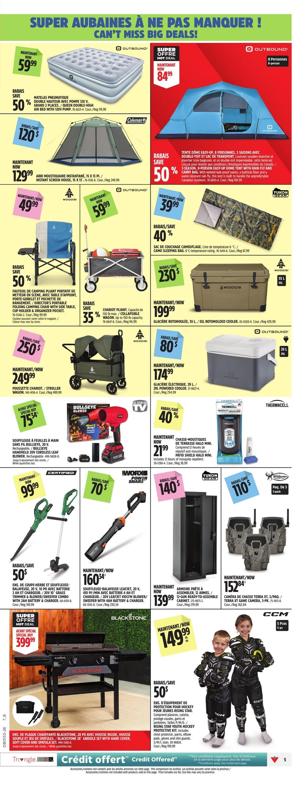 Canadian Tire flyer page 10