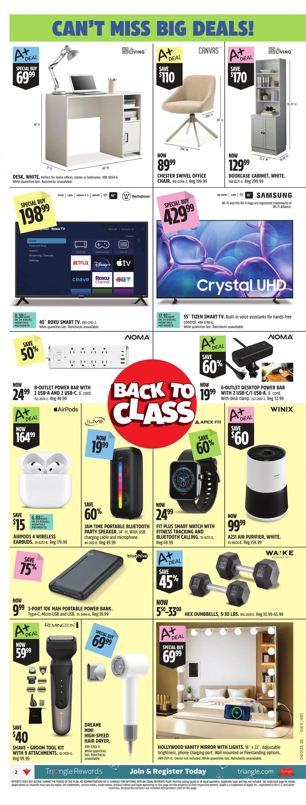 Canadian Tire flyer page 5