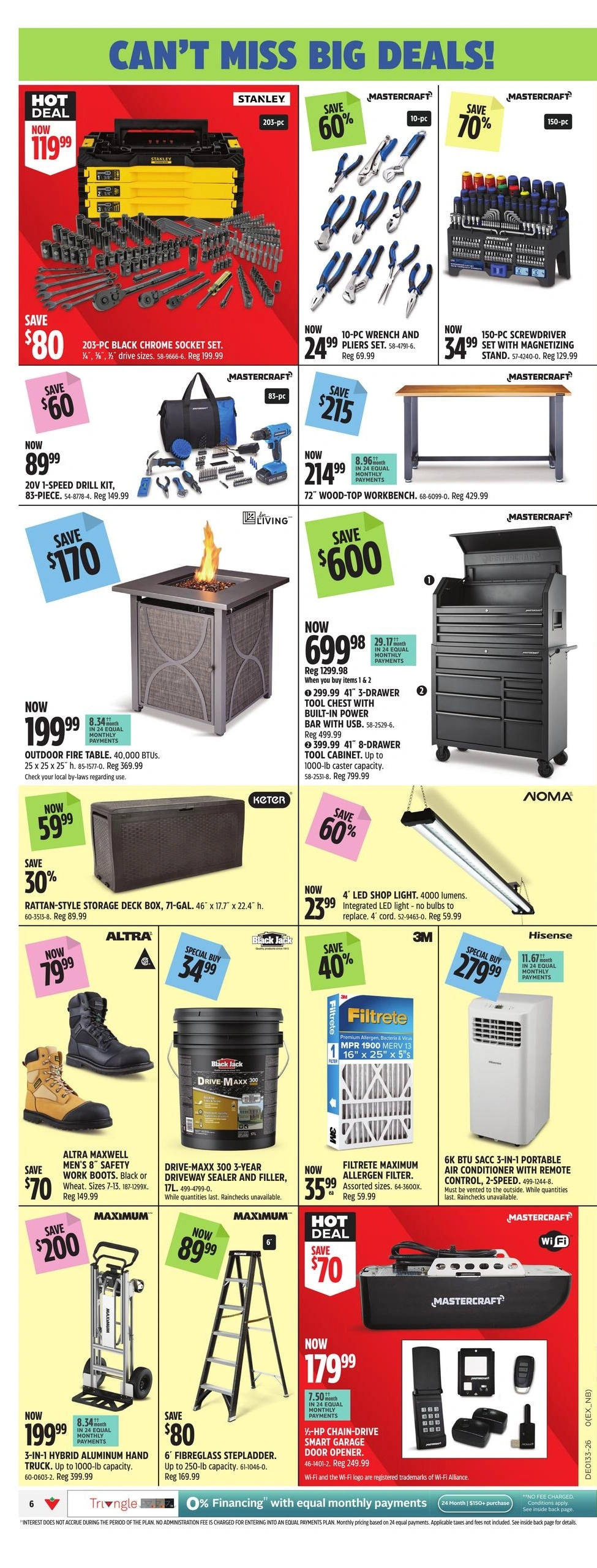Canadian Tire flyer page 11