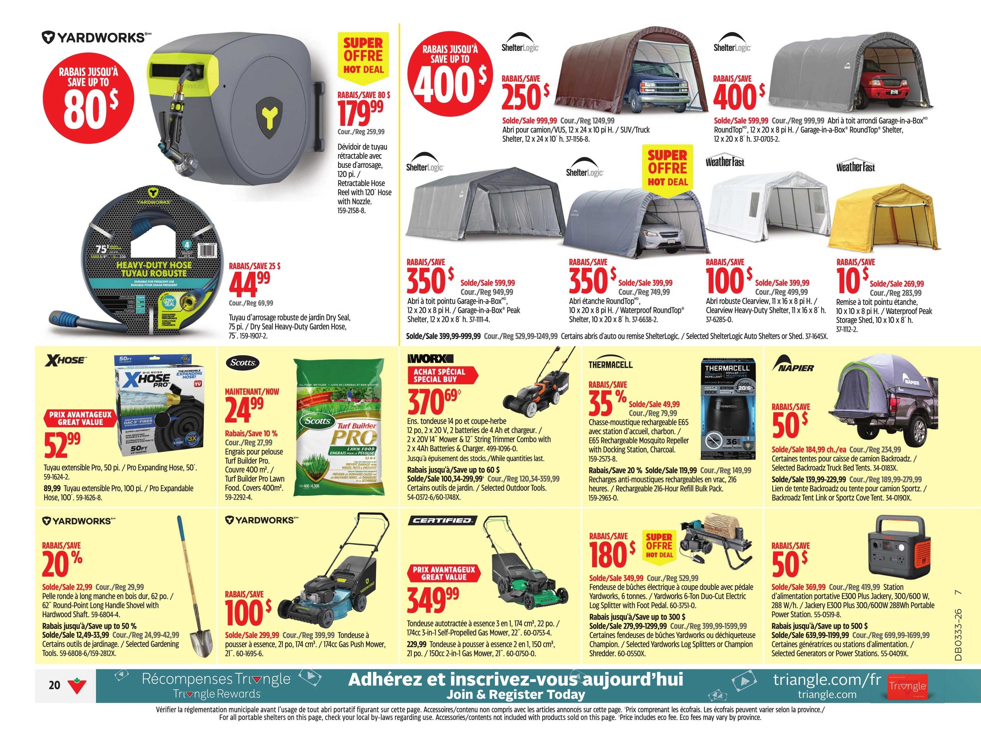 Canadian Tire flyer page 31