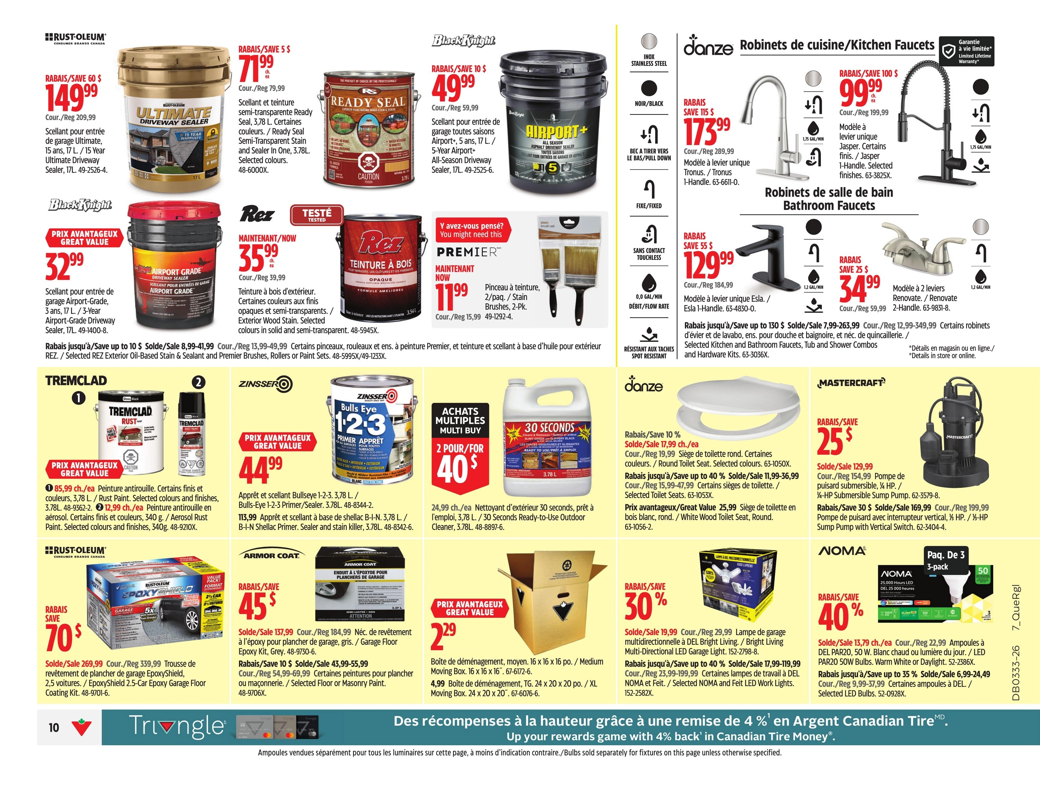 Canadian Tire flyer page 16