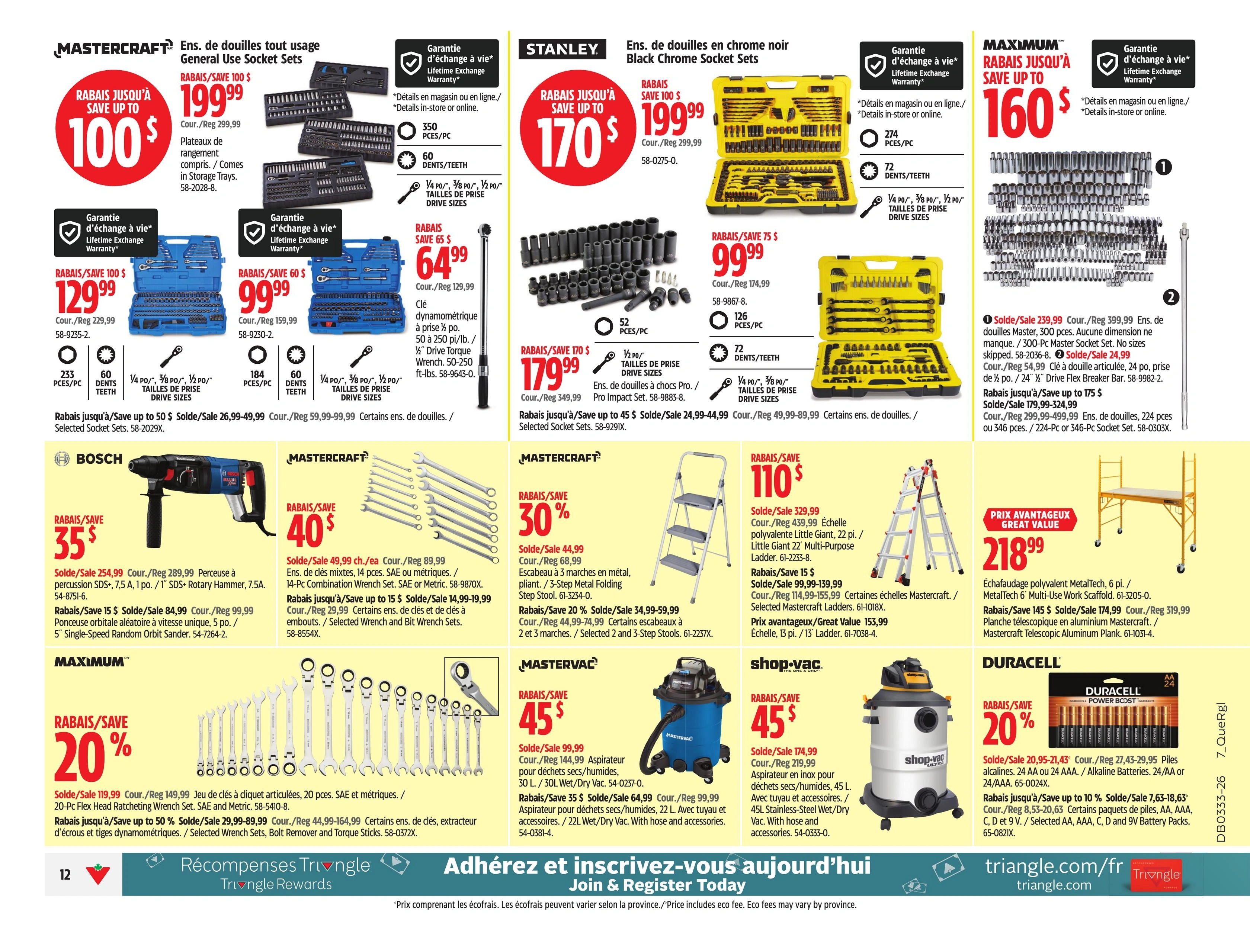 Canadian Tire flyer page 19