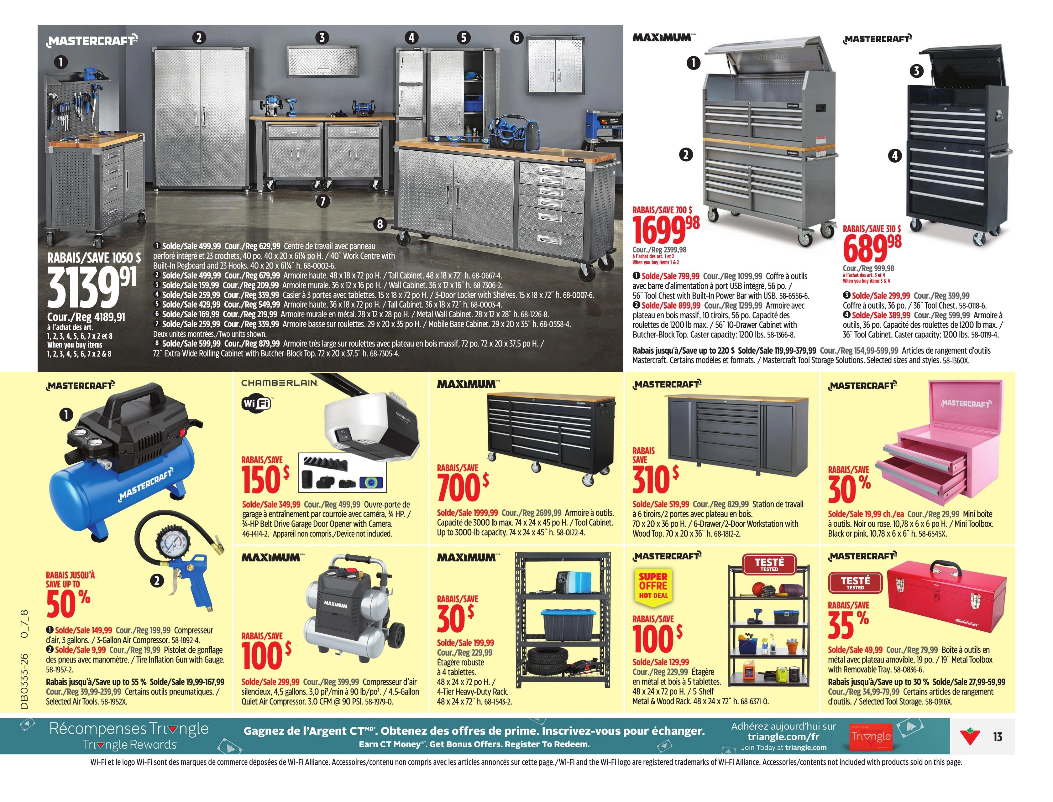 Canadian Tire flyer page 20