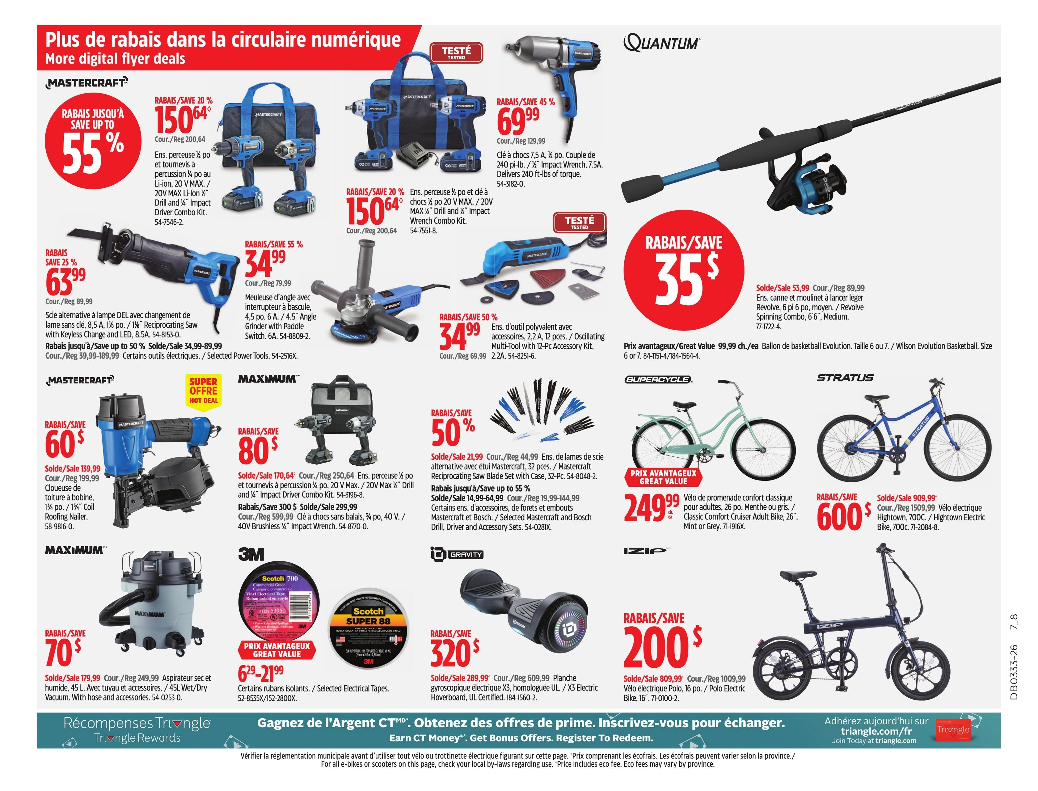 Canadian Tire flyer page 21
