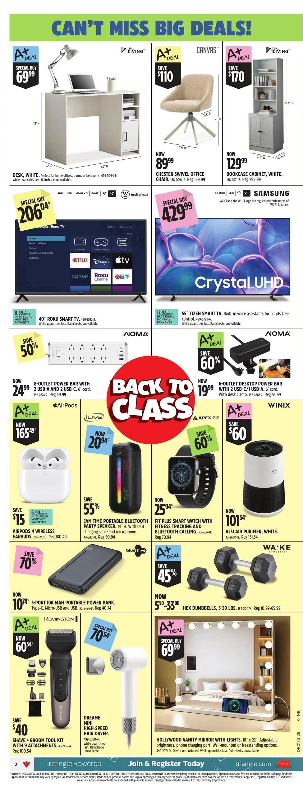 Canadian Tire flyer page 5