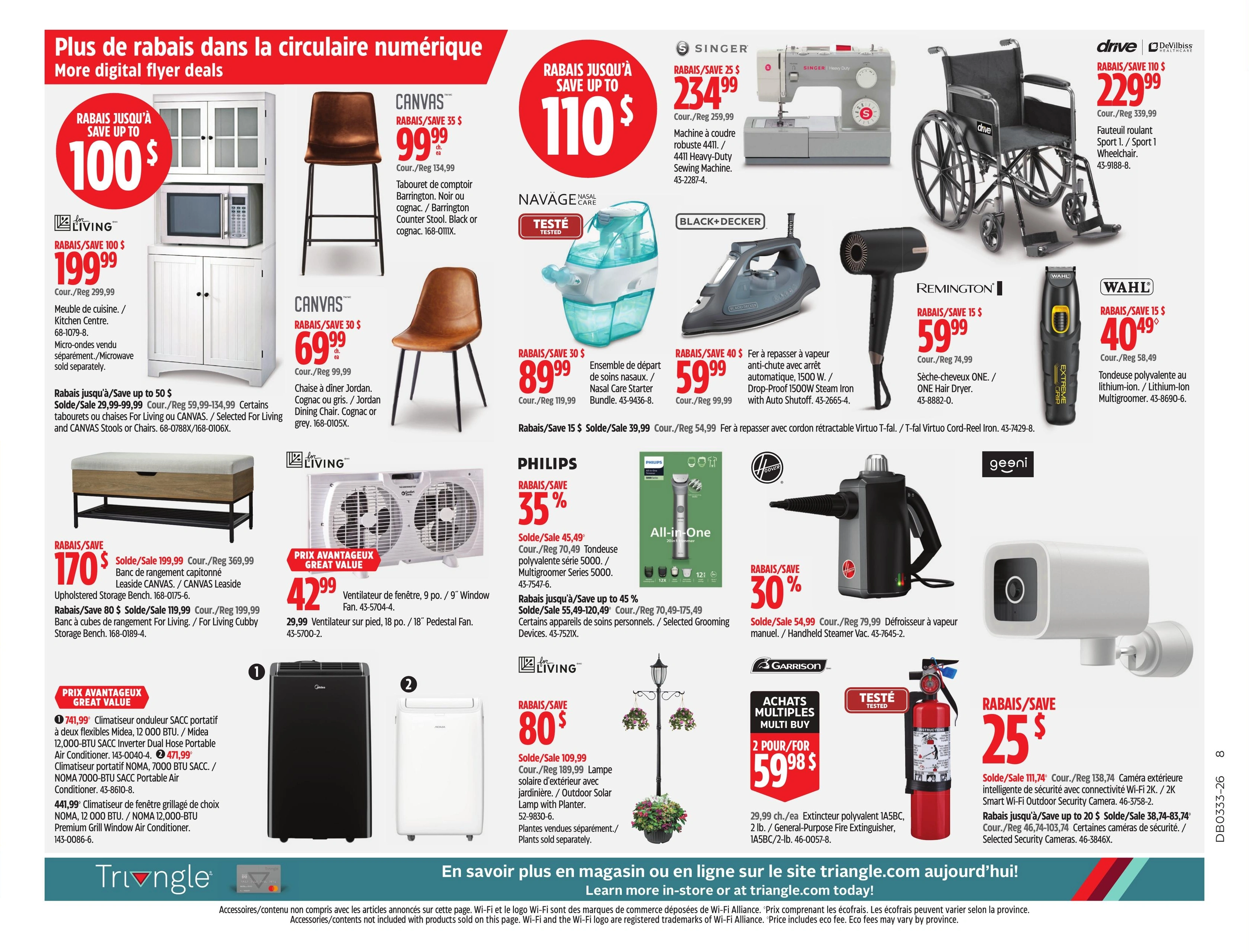Canadian Tire flyer page 10