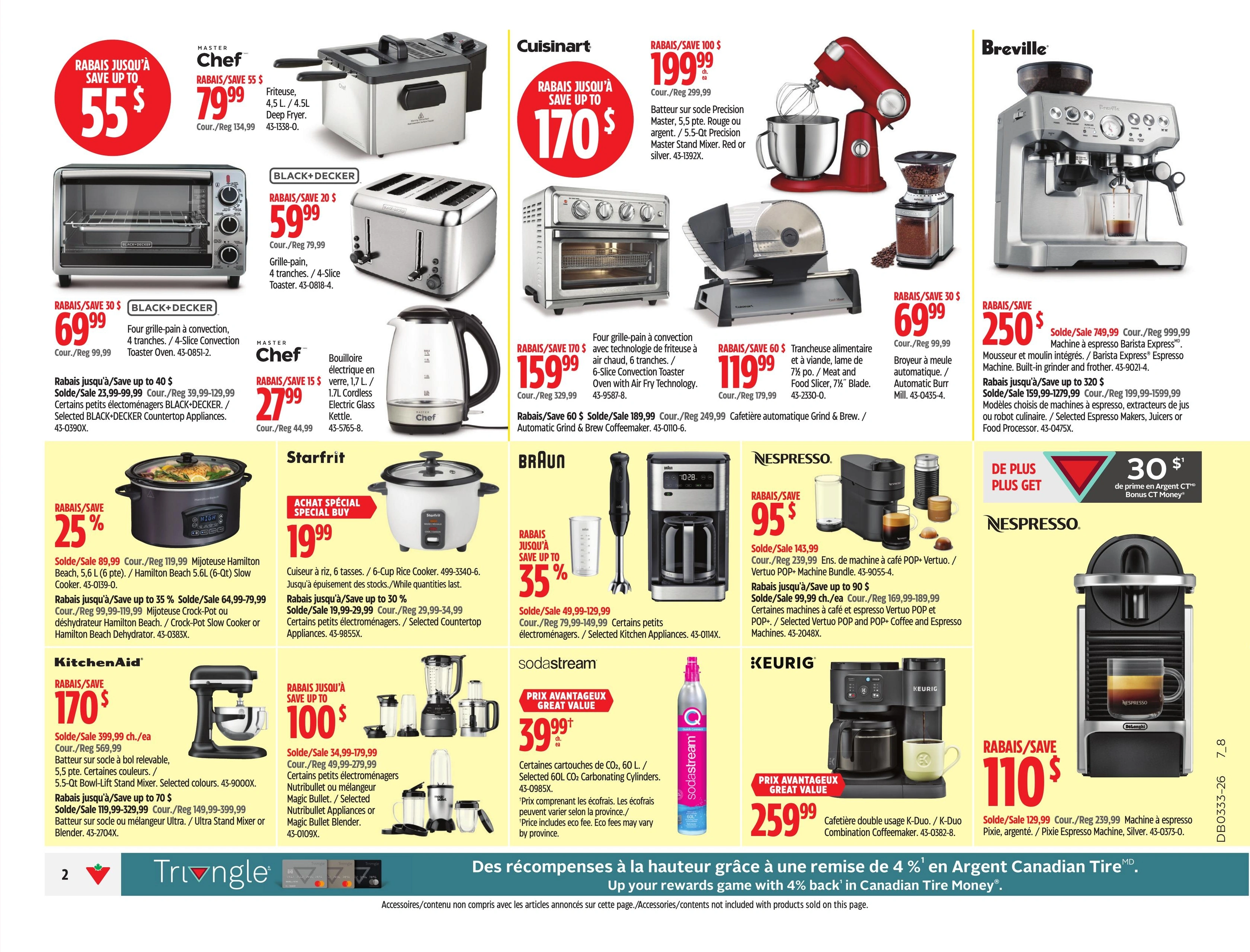 Canadian Tire flyer page 3