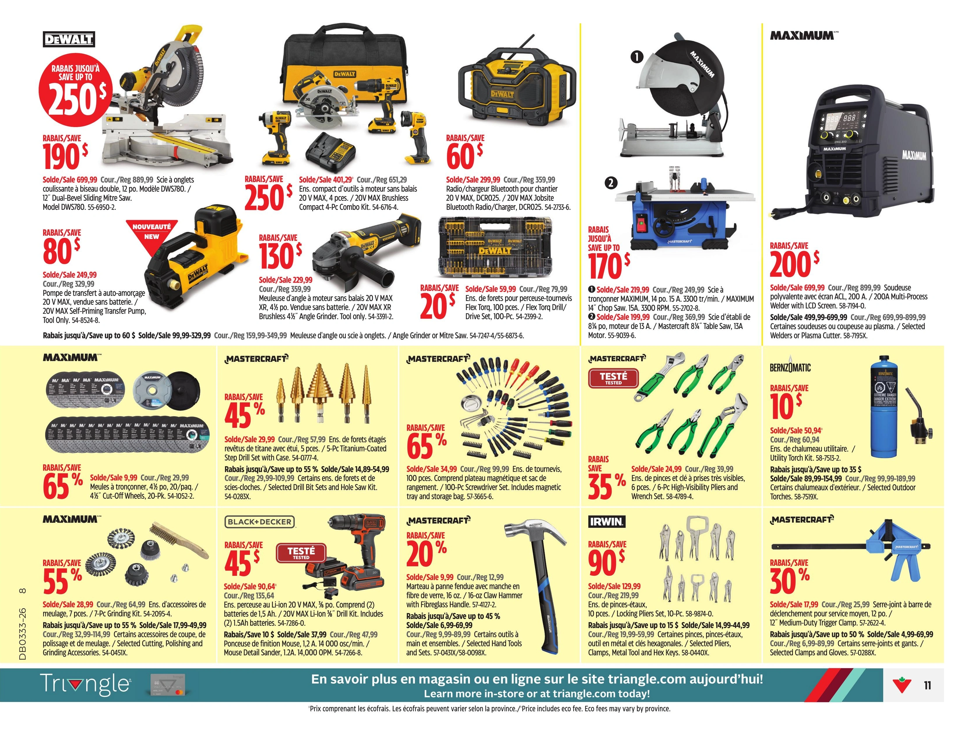 Canadian Tire flyer page 18