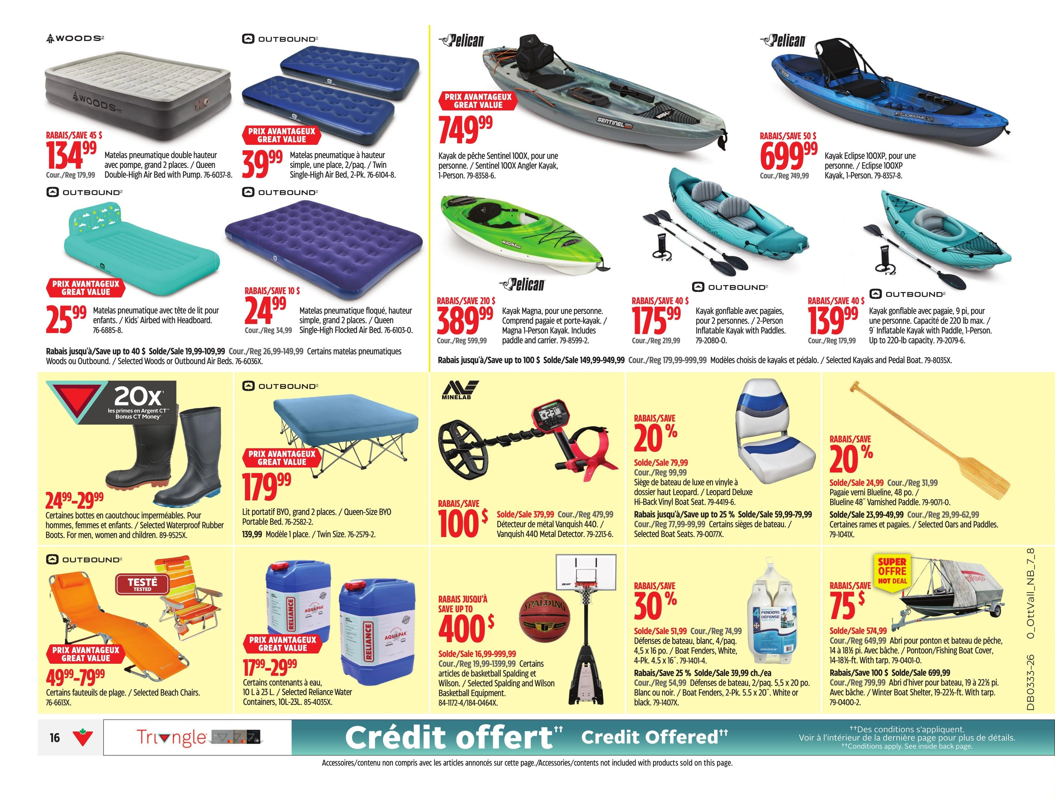 Canadian Tire flyer page 25