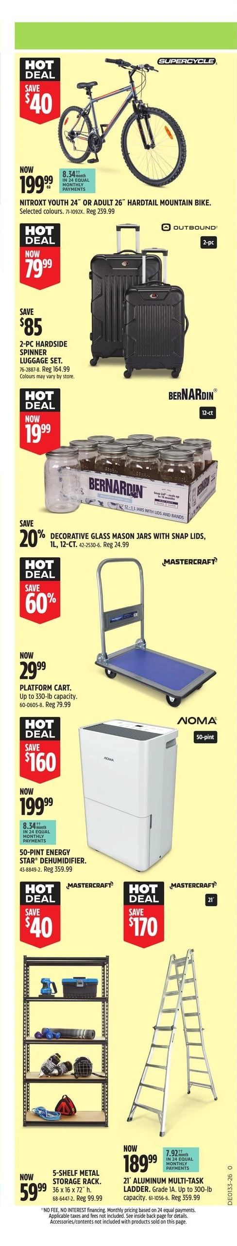 Canadian Tire flyer page 3