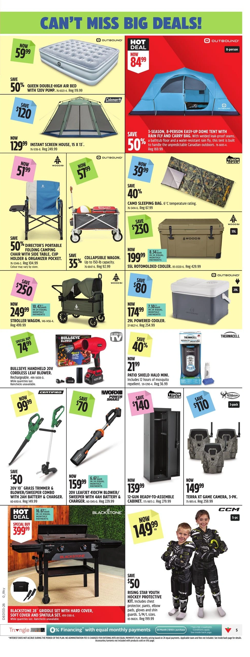 Canadian Tire flyer page 10