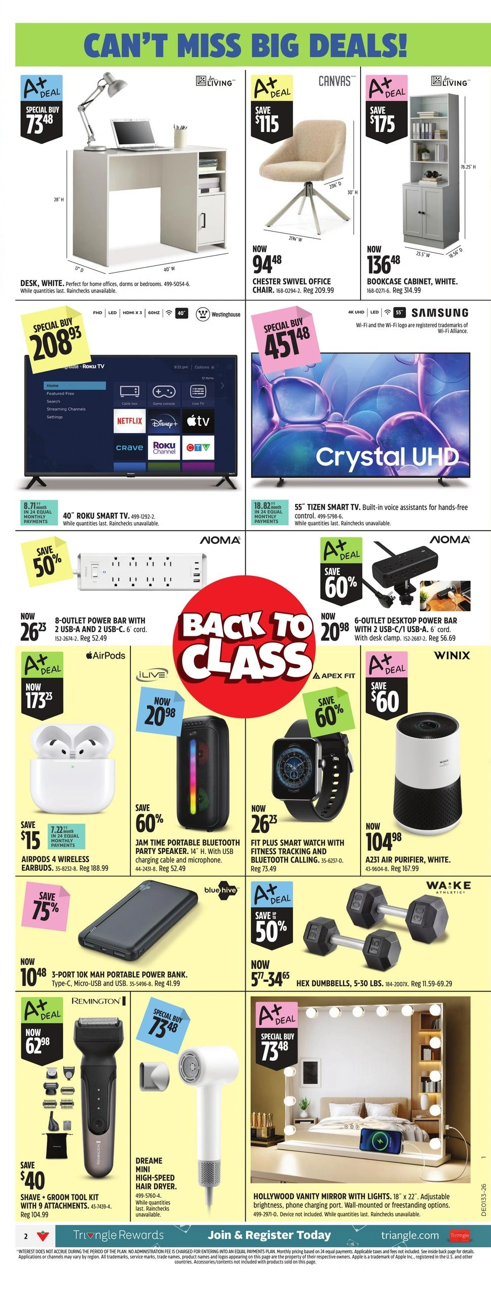 Canadian Tire flyer page 5