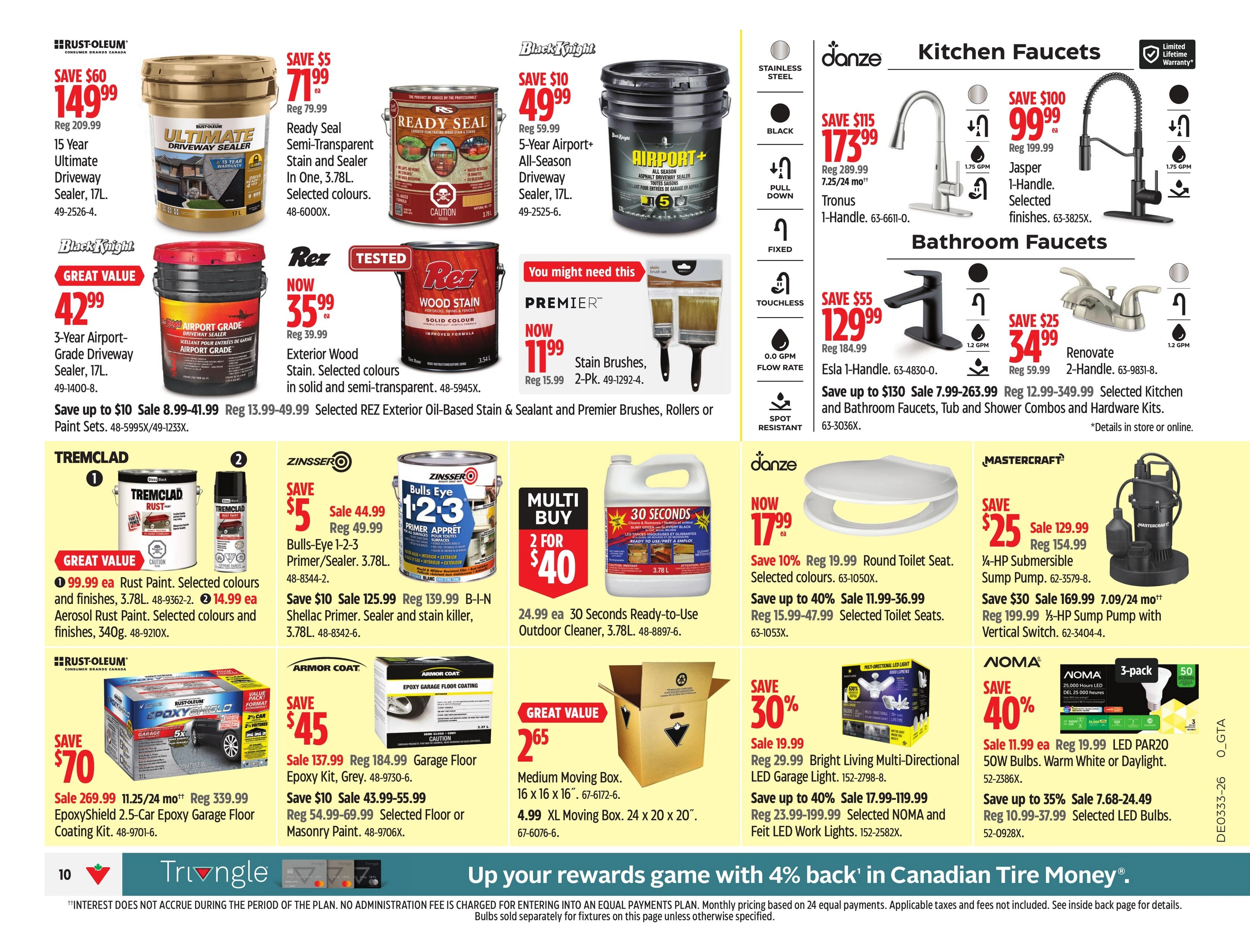 Canadian Tire flyer page 16