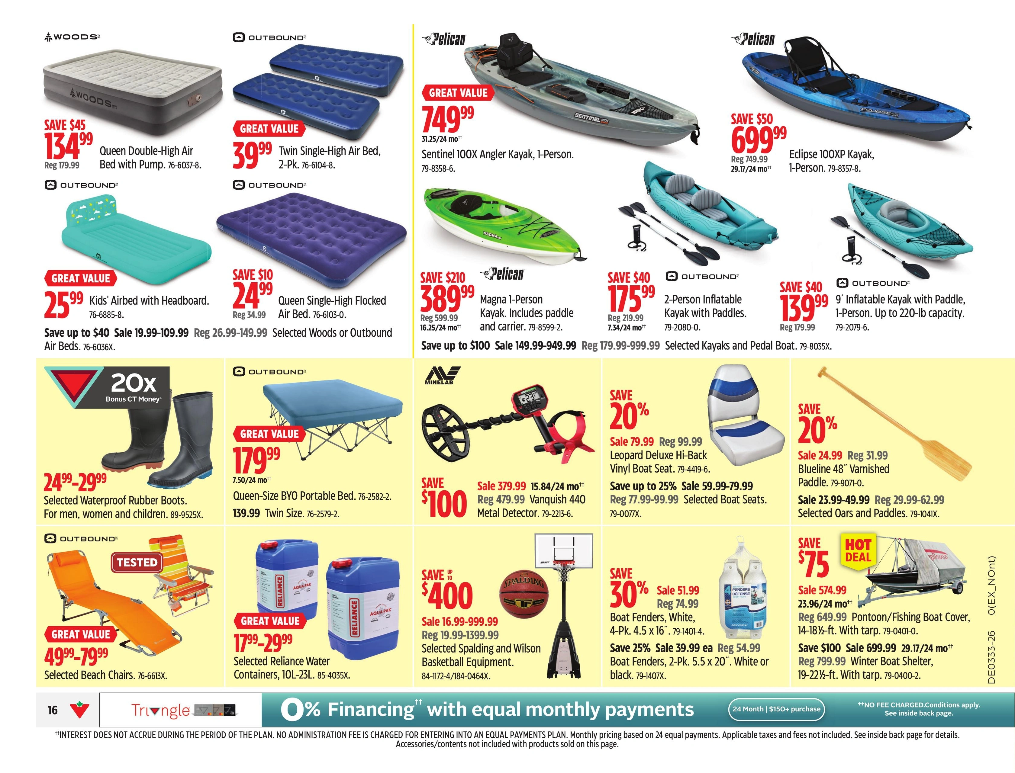 Canadian Tire flyer page 25
