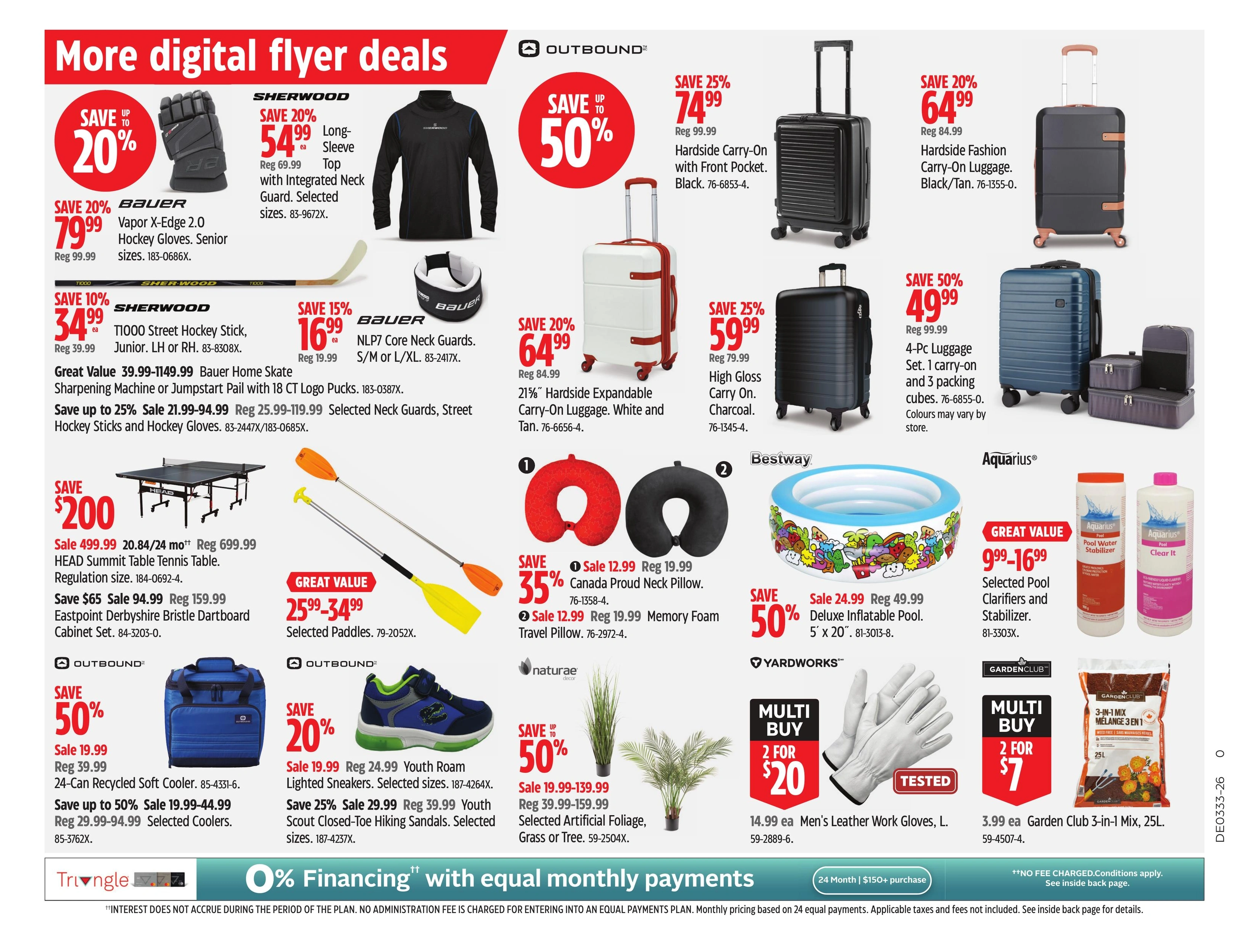 Canadian Tire flyer page 28