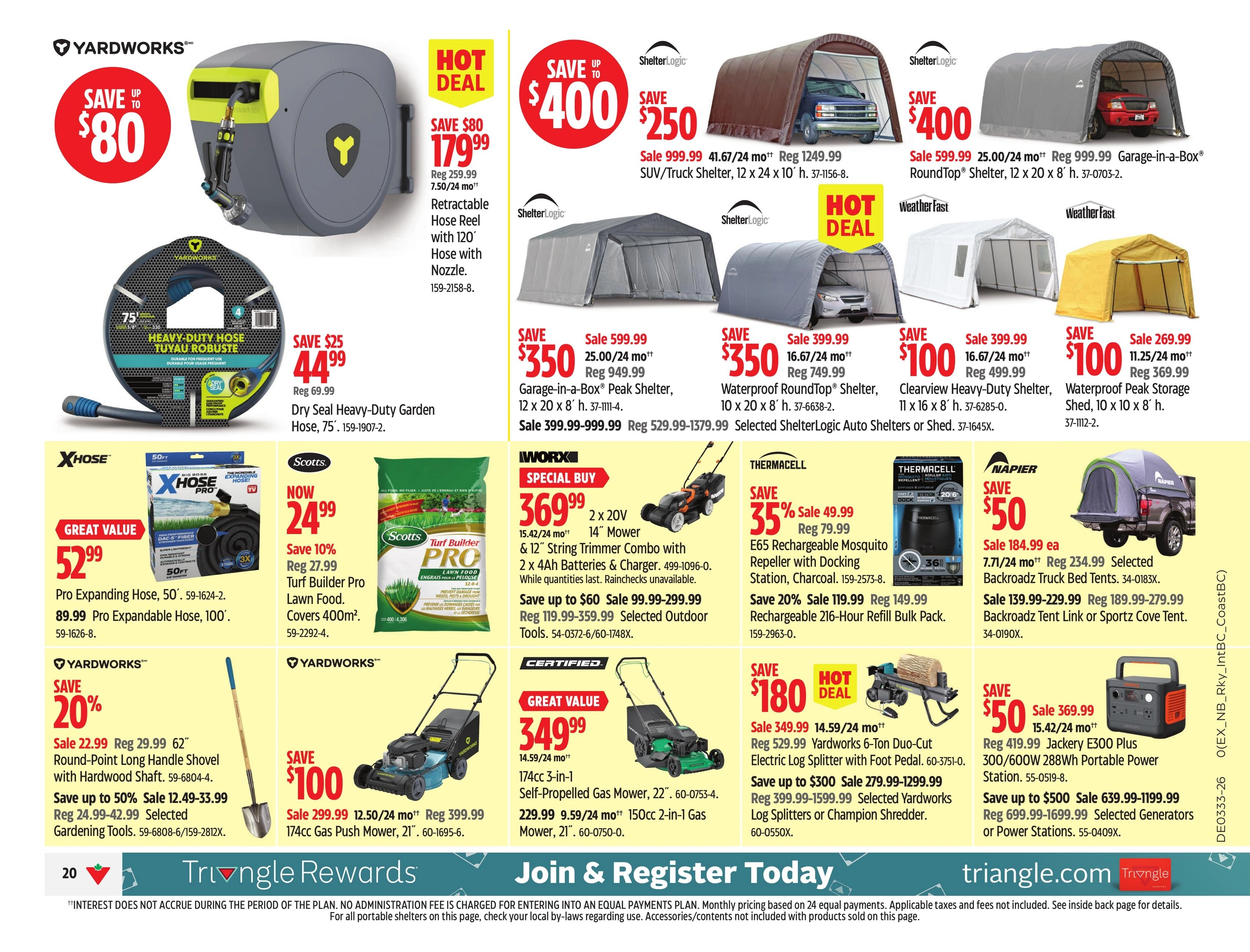 Canadian Tire flyer page 31