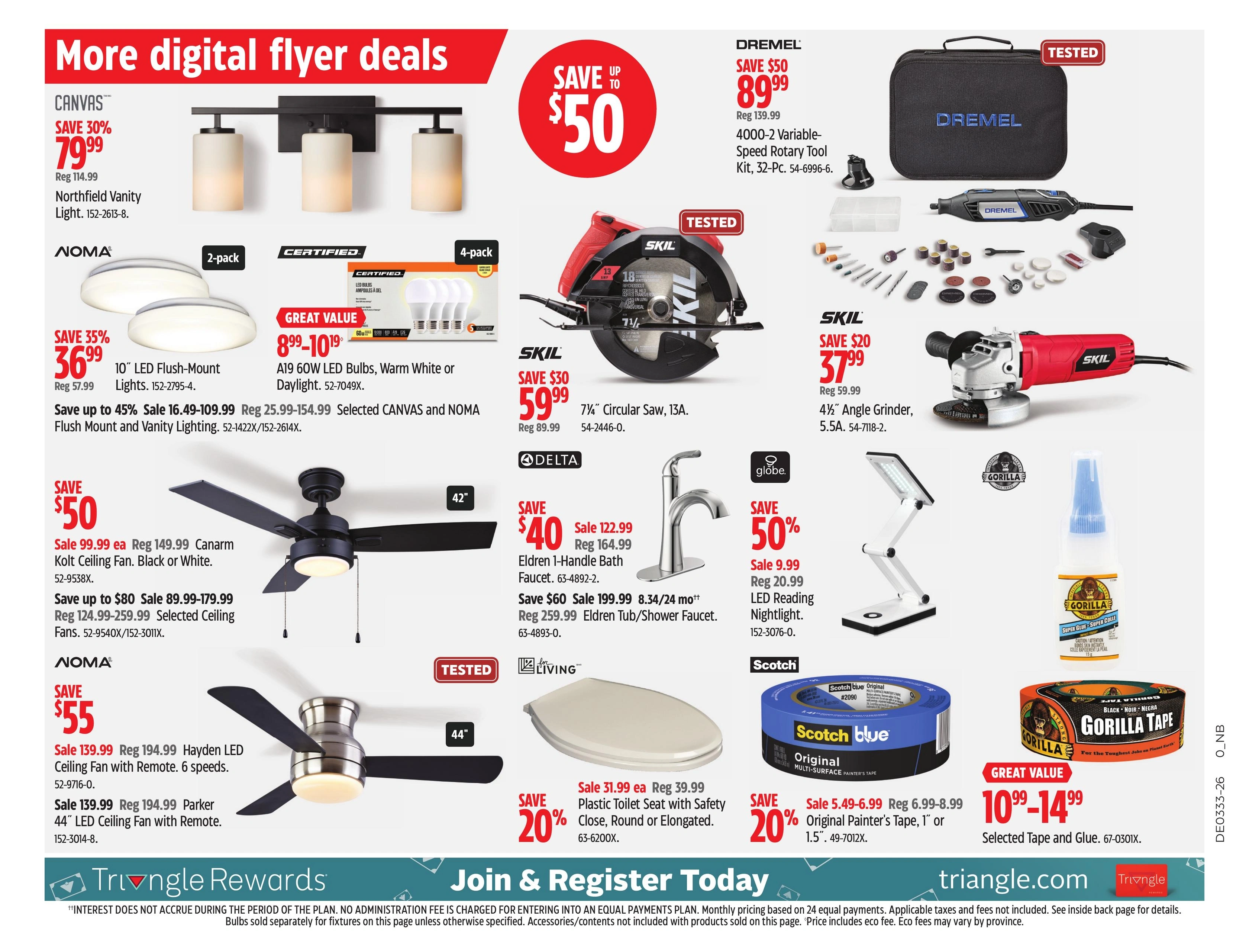 Canadian Tire flyer page 17