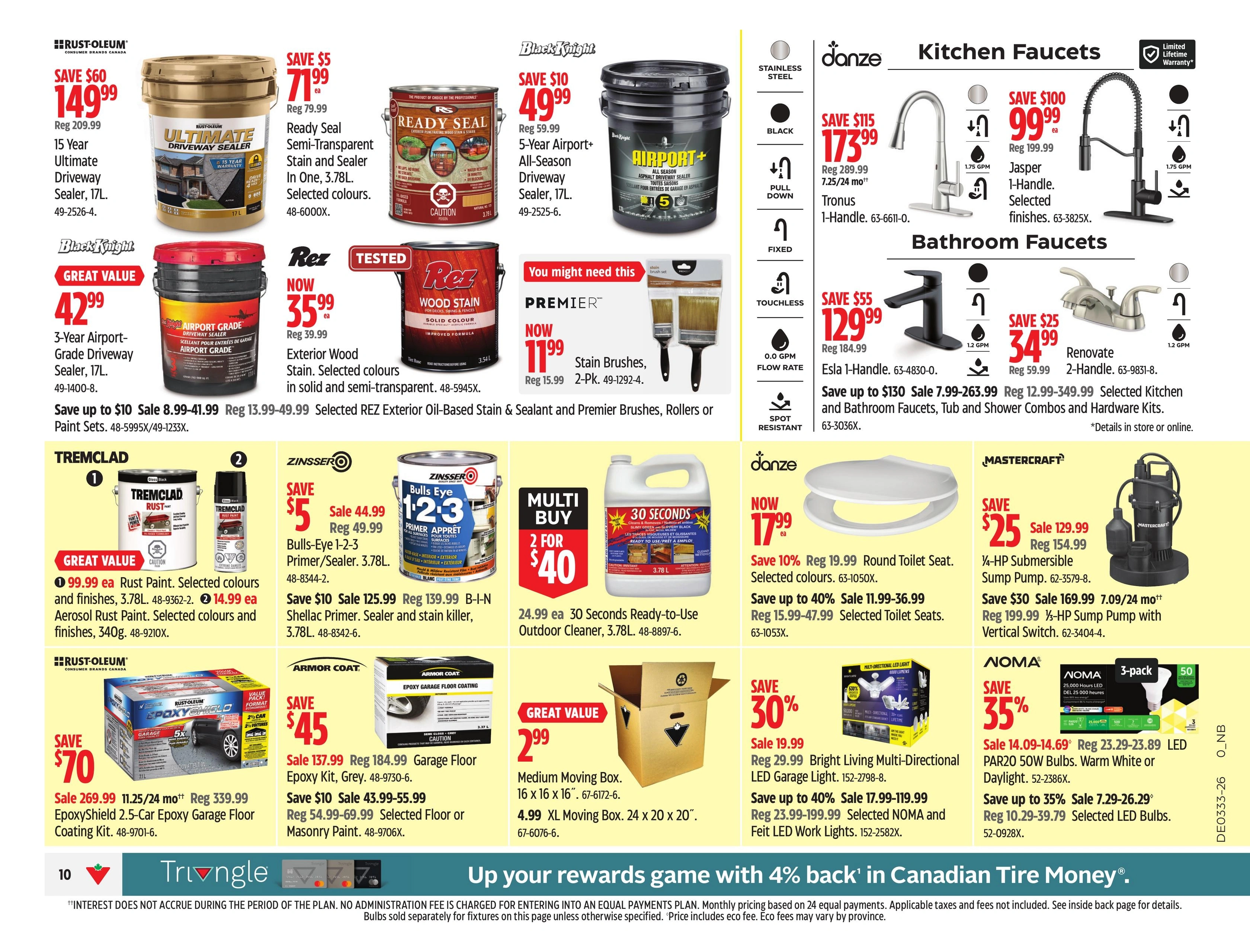 Canadian Tire flyer page 18