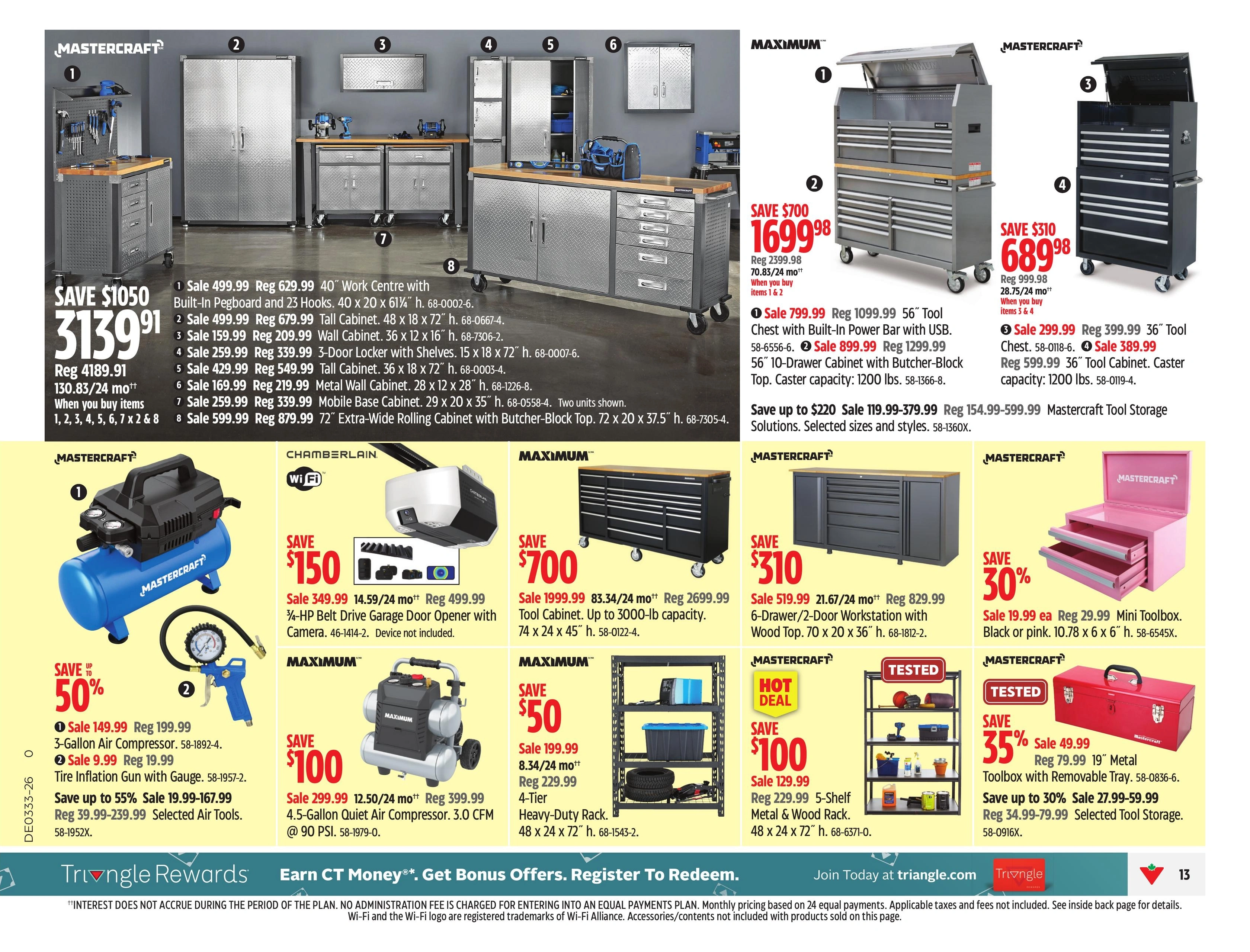 Canadian Tire flyer page 22