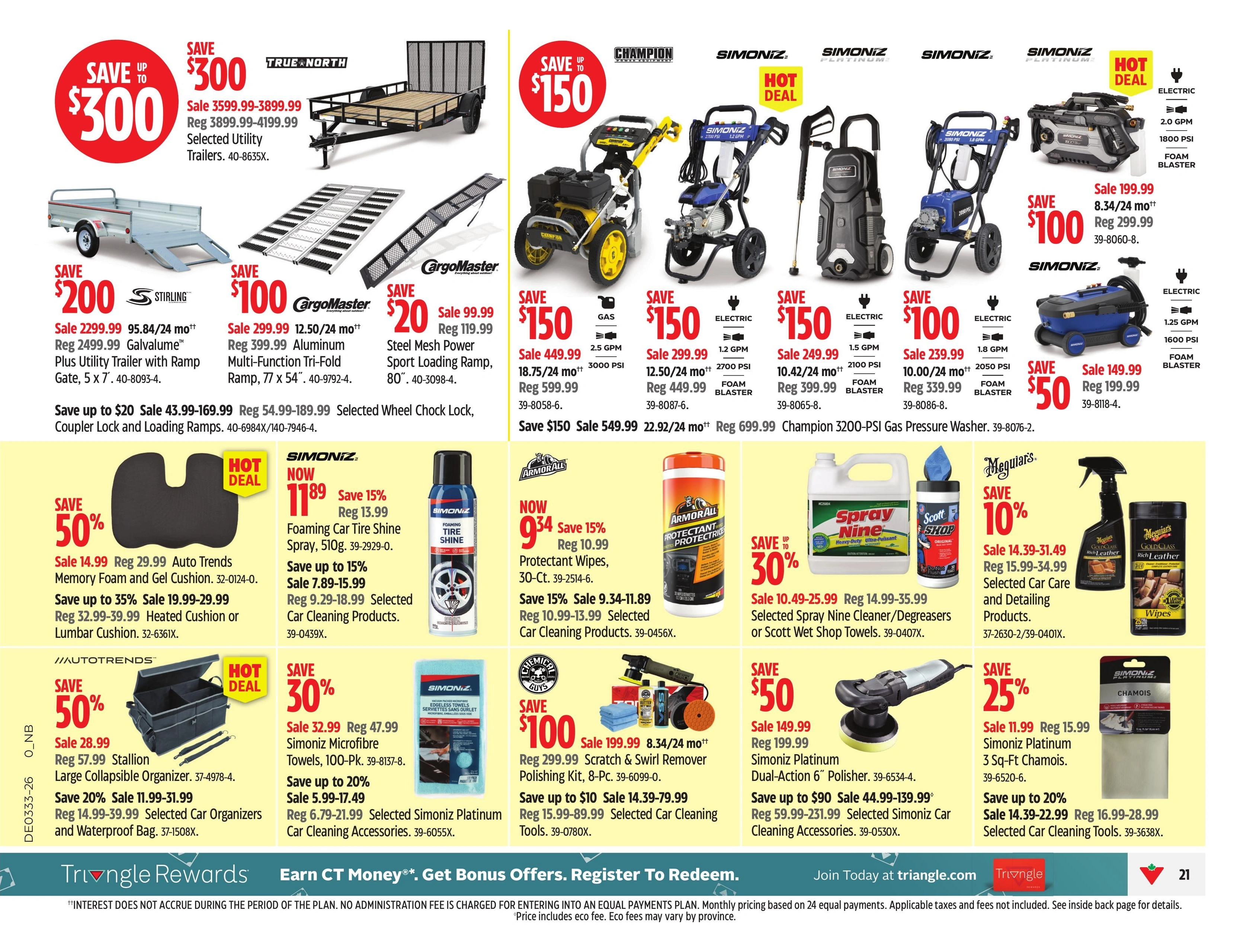 Canadian Tire flyer page 35