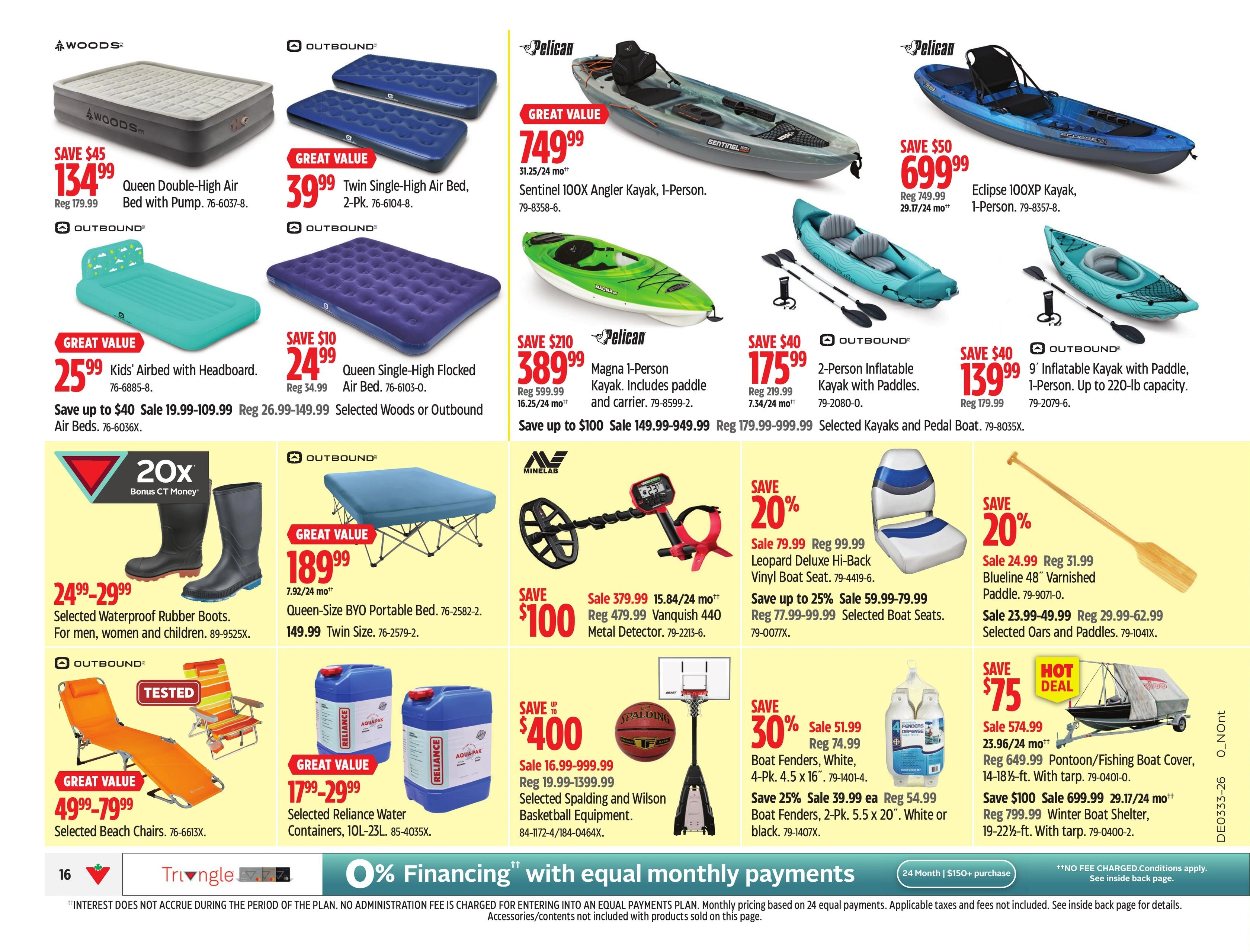 Canadian Tire flyer page 25