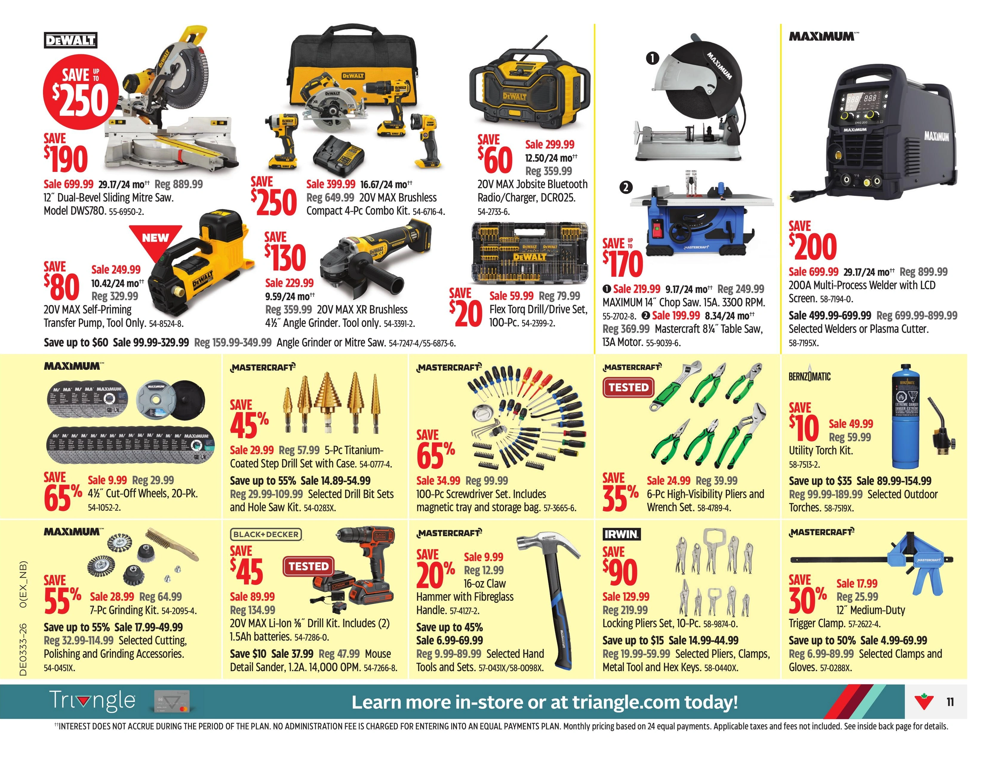 Canadian Tire flyer page 18