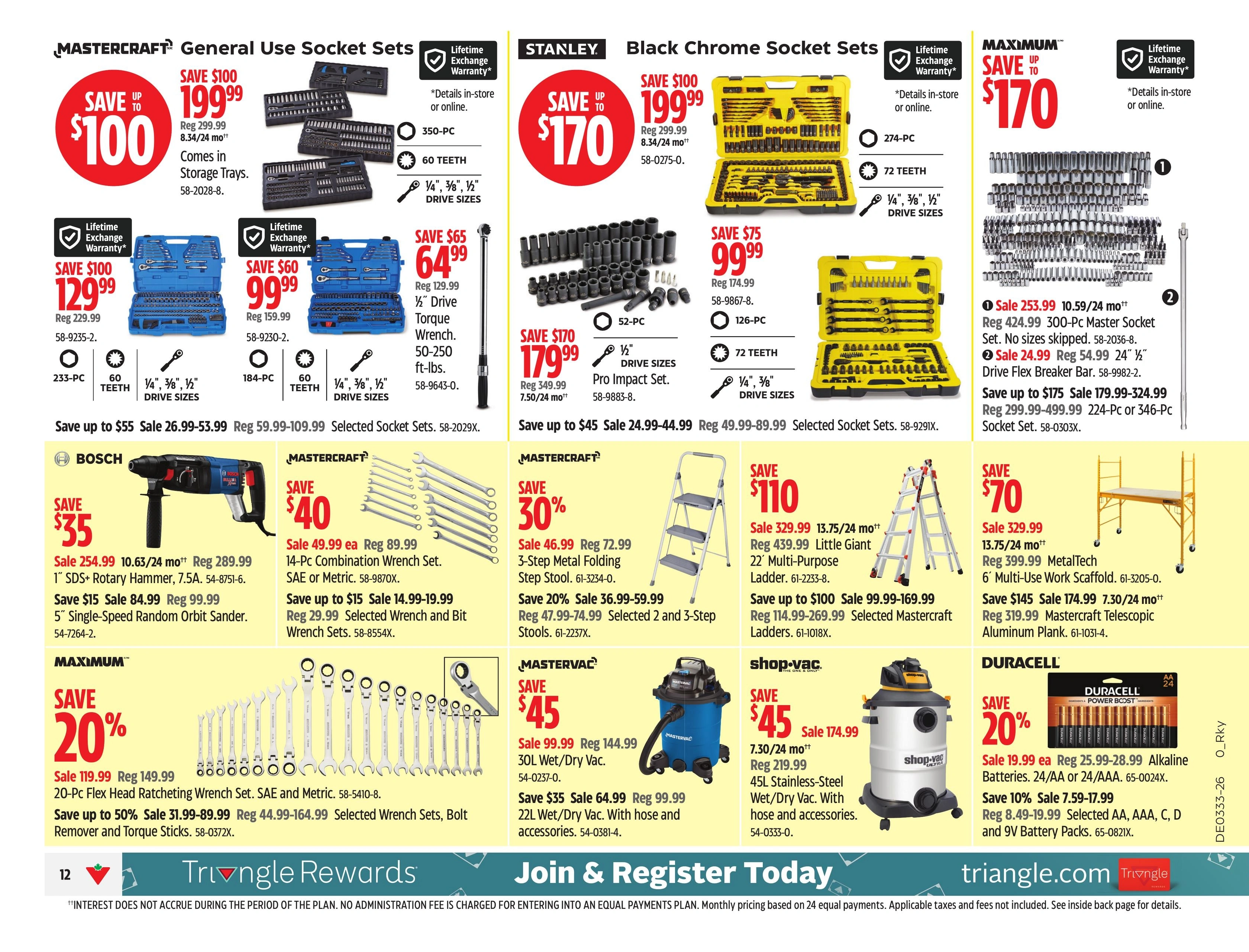 Canadian Tire flyer page 19