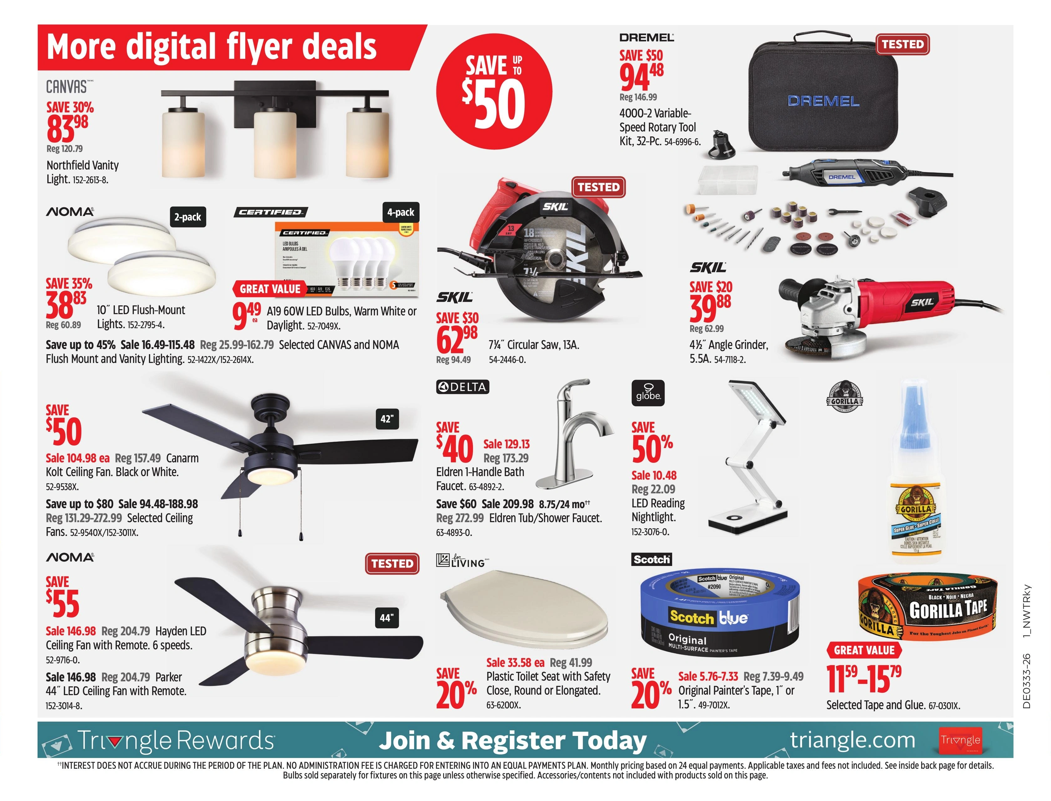 Canadian Tire flyer page 17