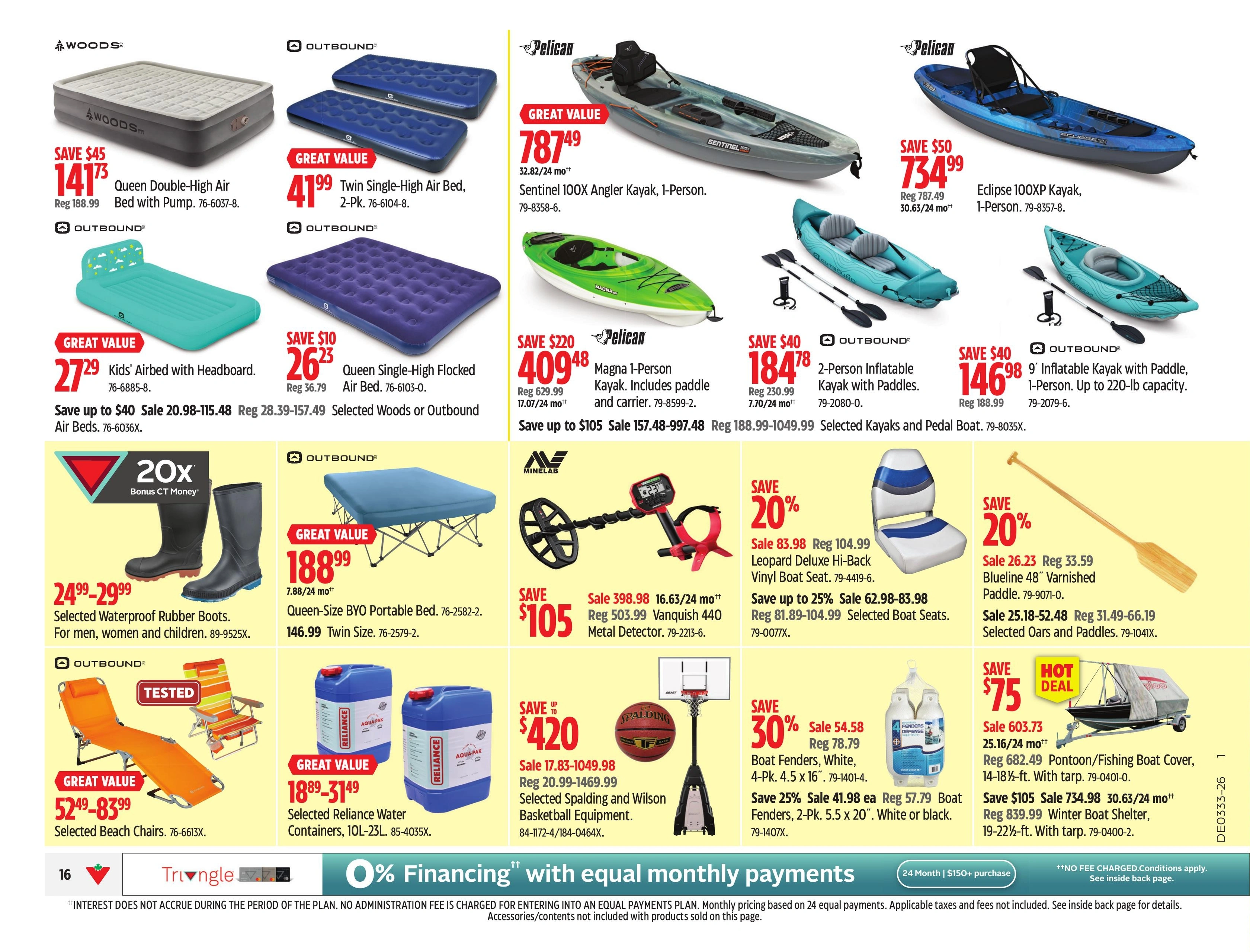 Canadian Tire flyer page 25