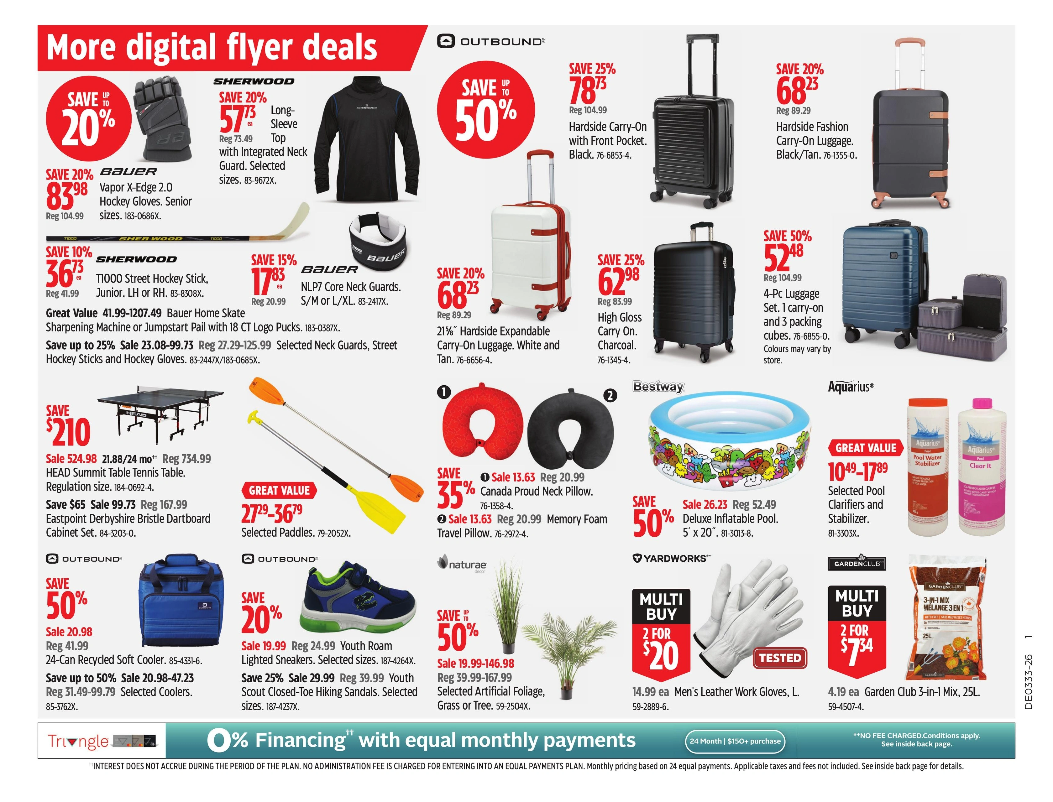 Canadian Tire flyer page 28