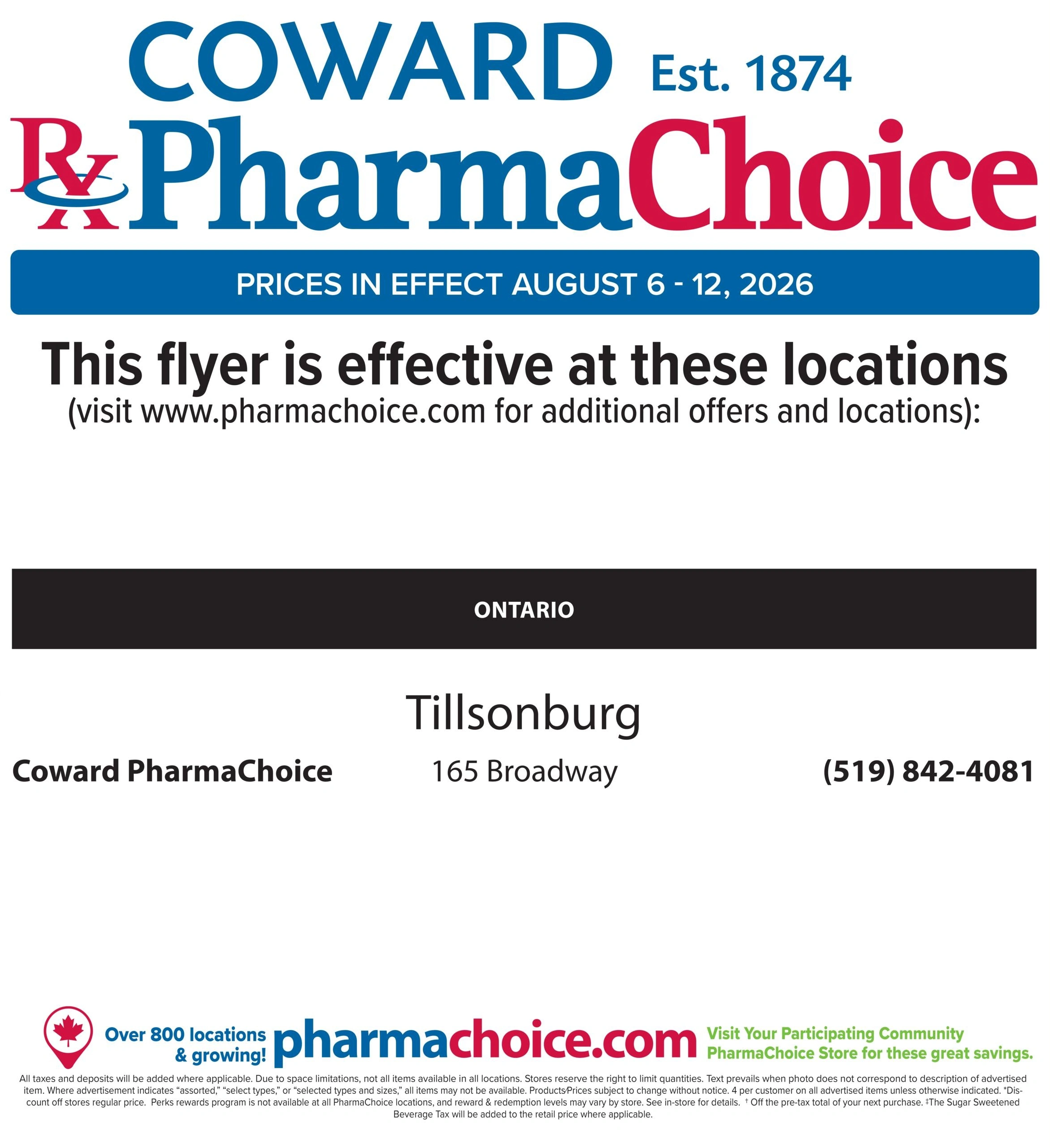 PharmaChoice flyer page 7