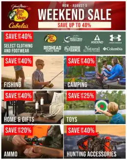 Cabela's & Bass Pro Flyer