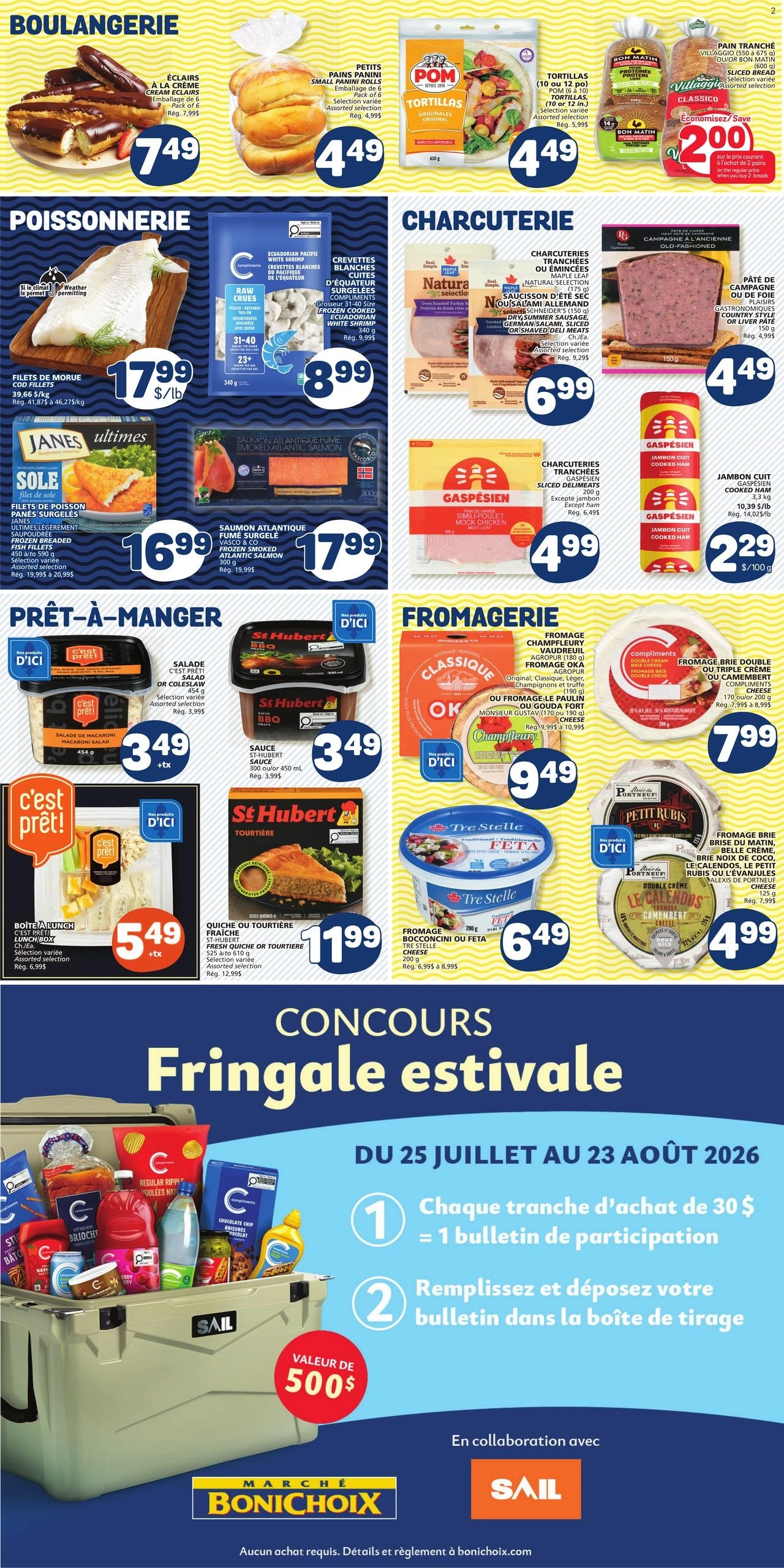 Marché Bonichoix flyer page 3