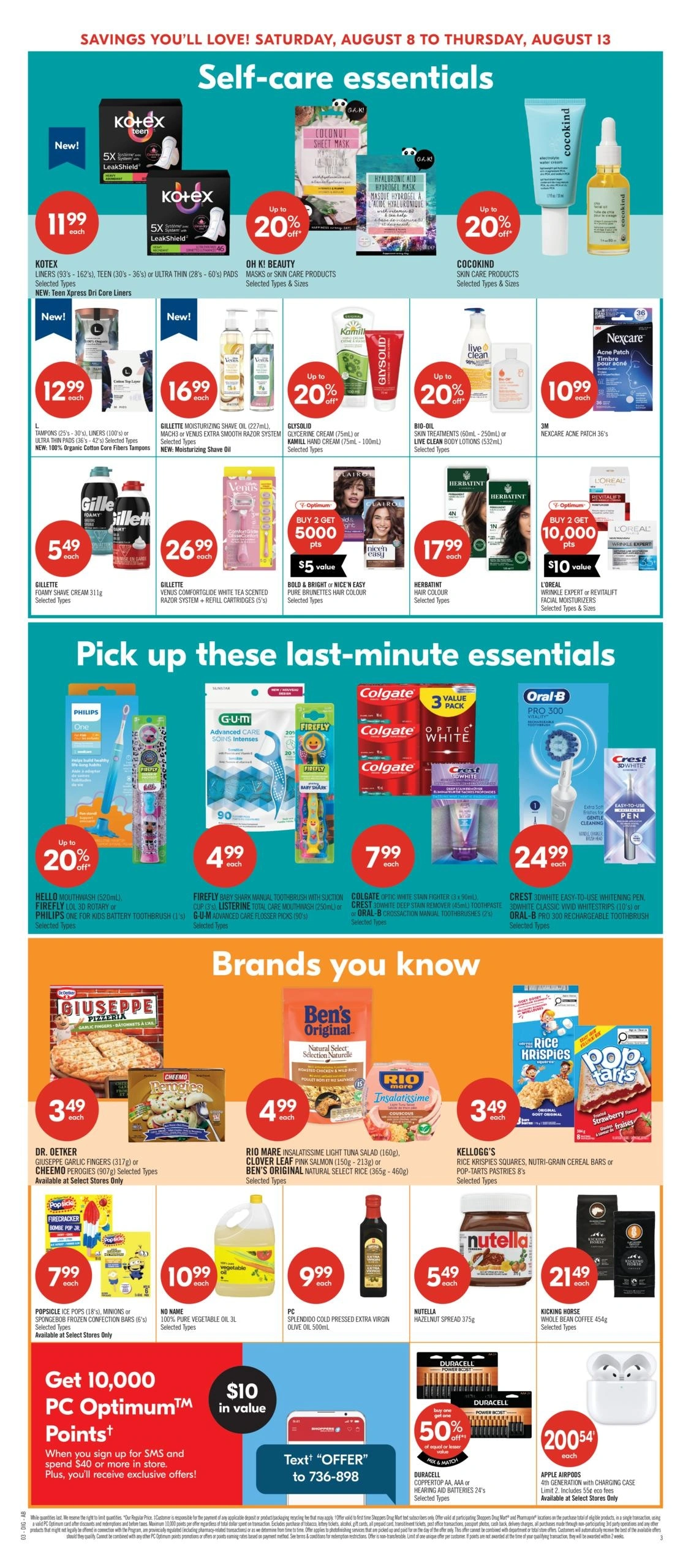 Shoppers Drug Mart flyer page 19