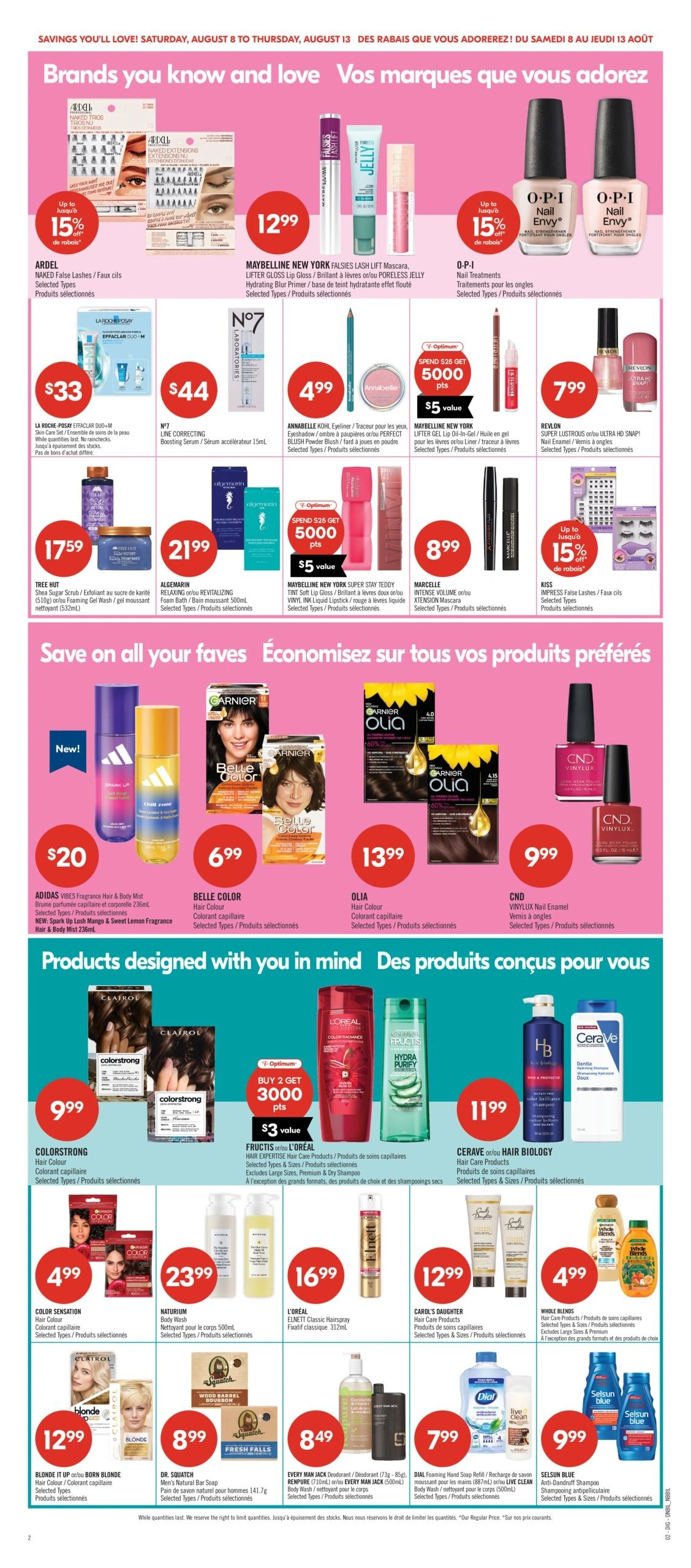Shoppers Drug Mart flyer page 18