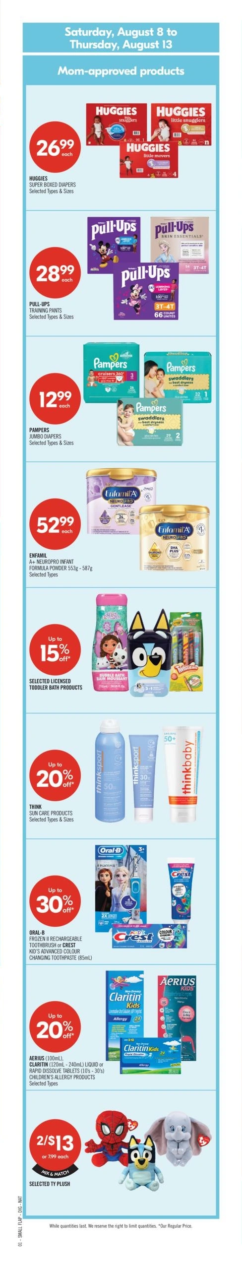 Shoppers Drug Mart flyer page 4