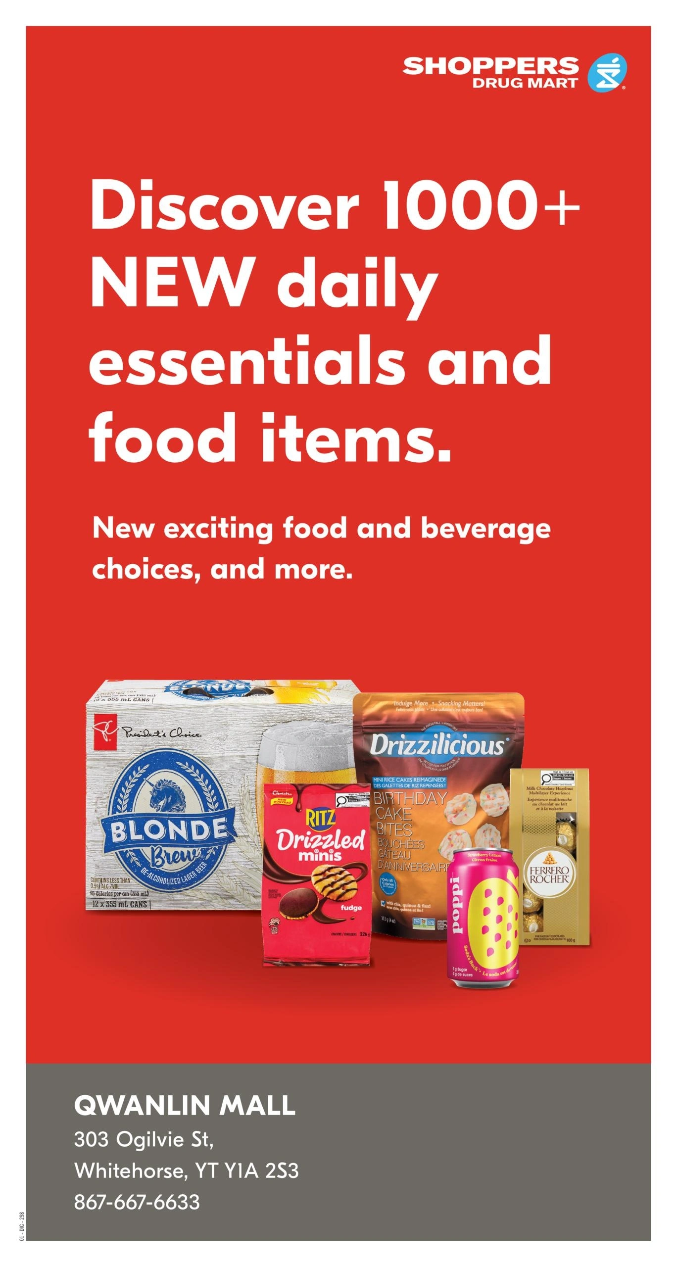 Shoppers Drug Mart flyer page 1