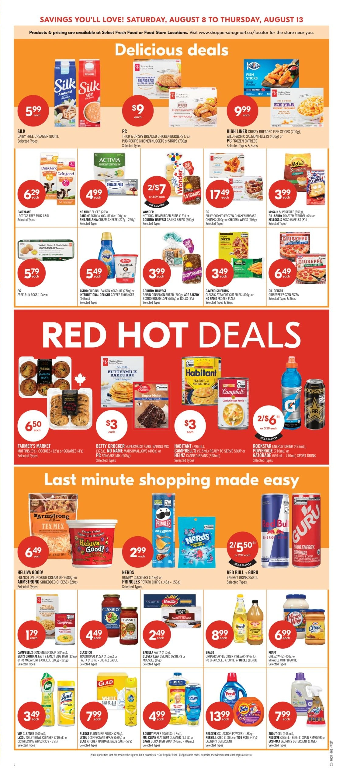 Shoppers Drug Mart flyer page 8
