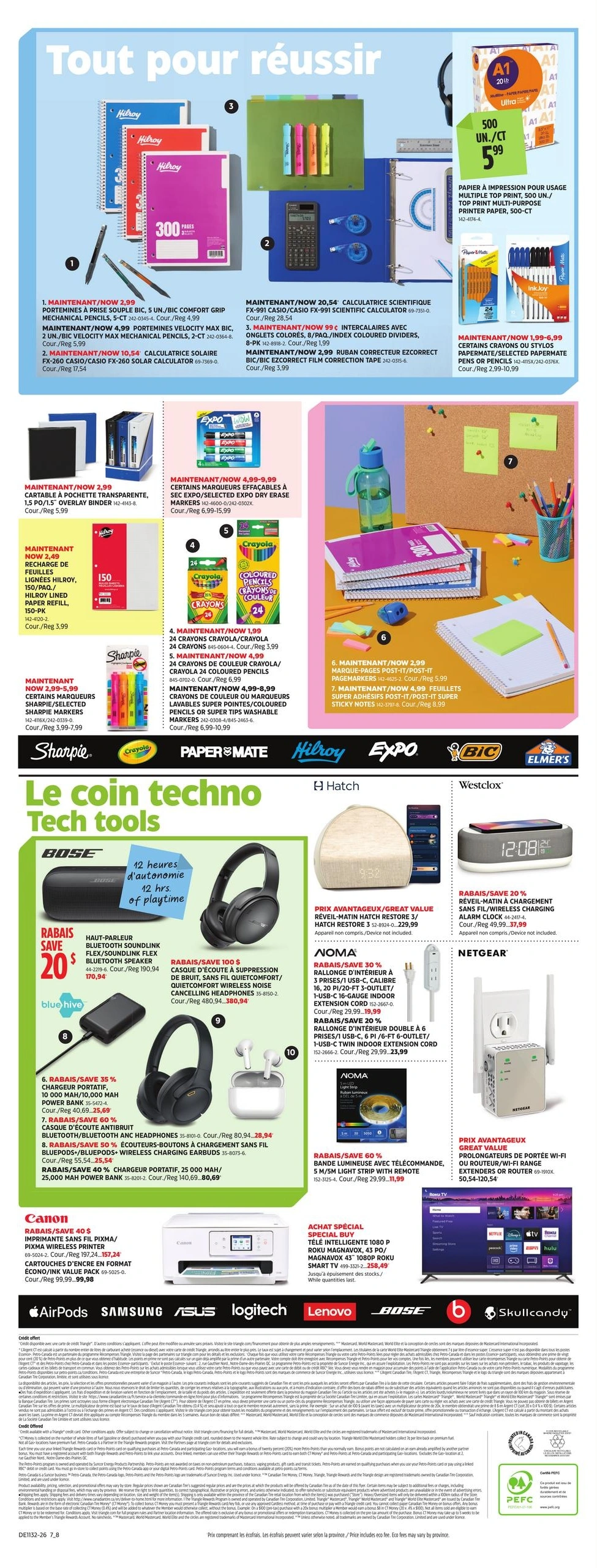Canadian Tire flyer page 15
