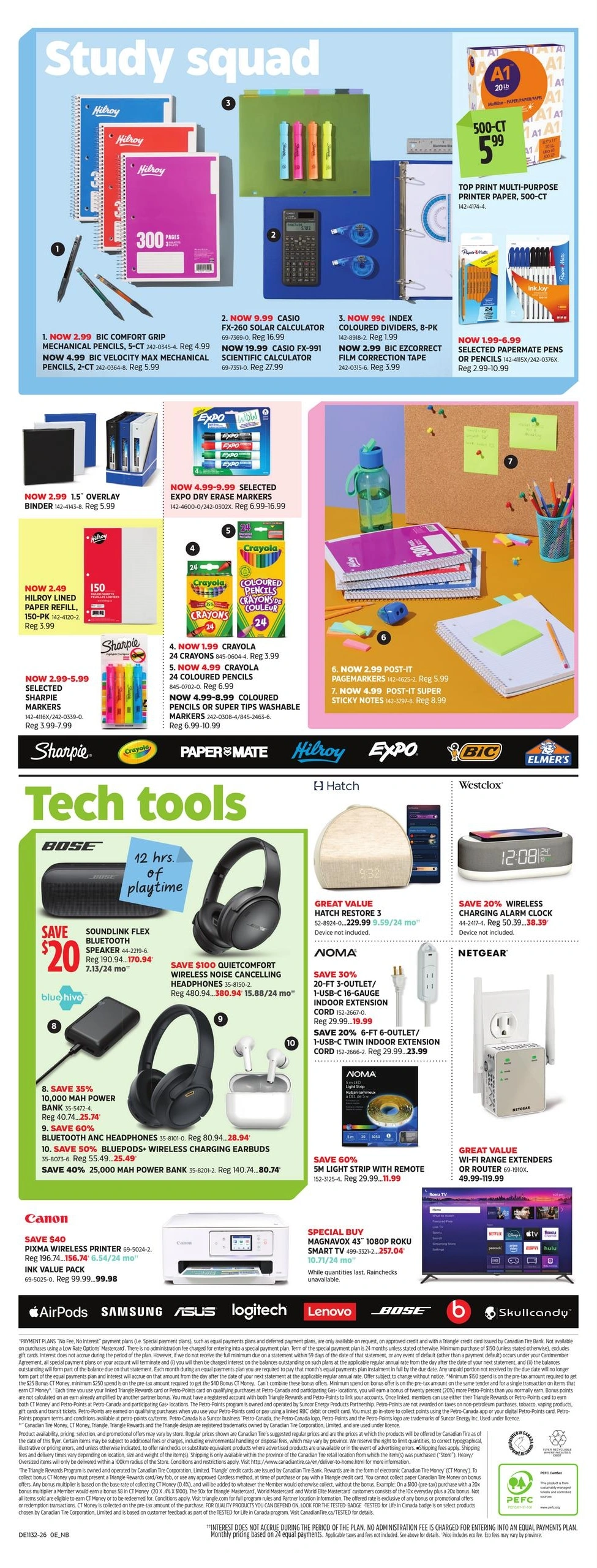 Canadian Tire flyer page 15