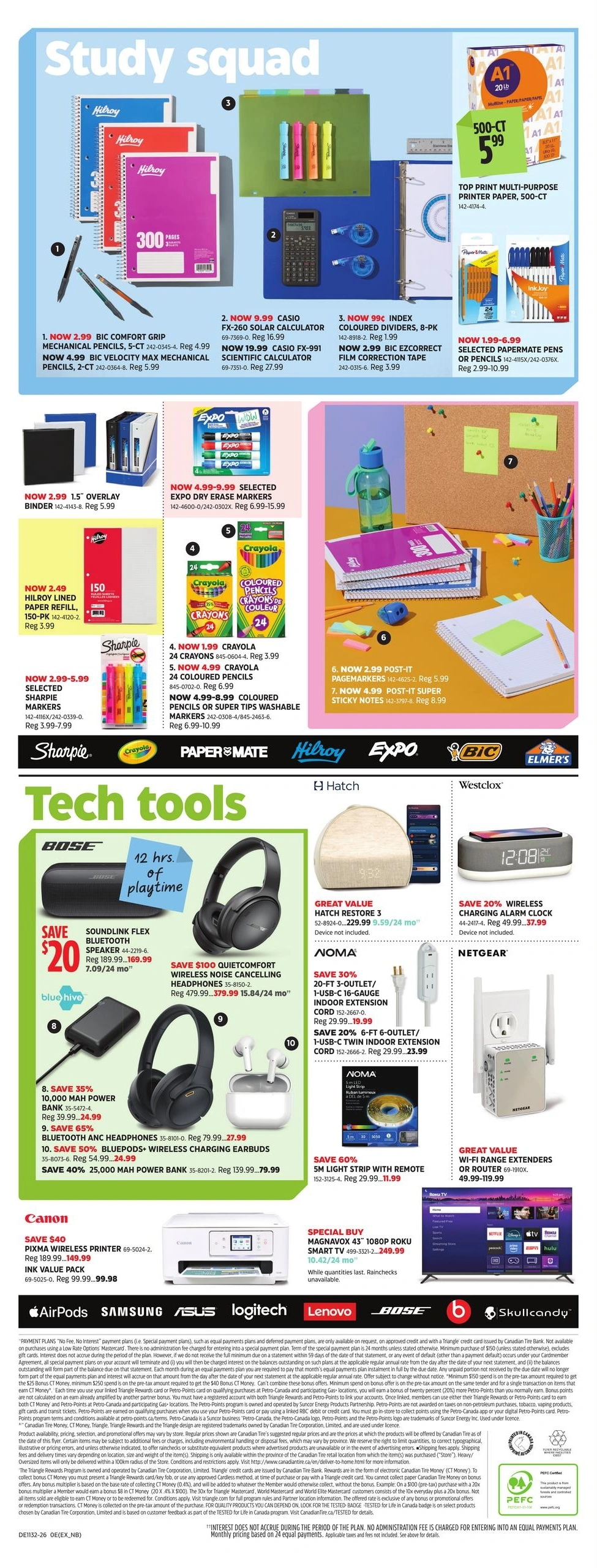 Canadian Tire flyer page 15