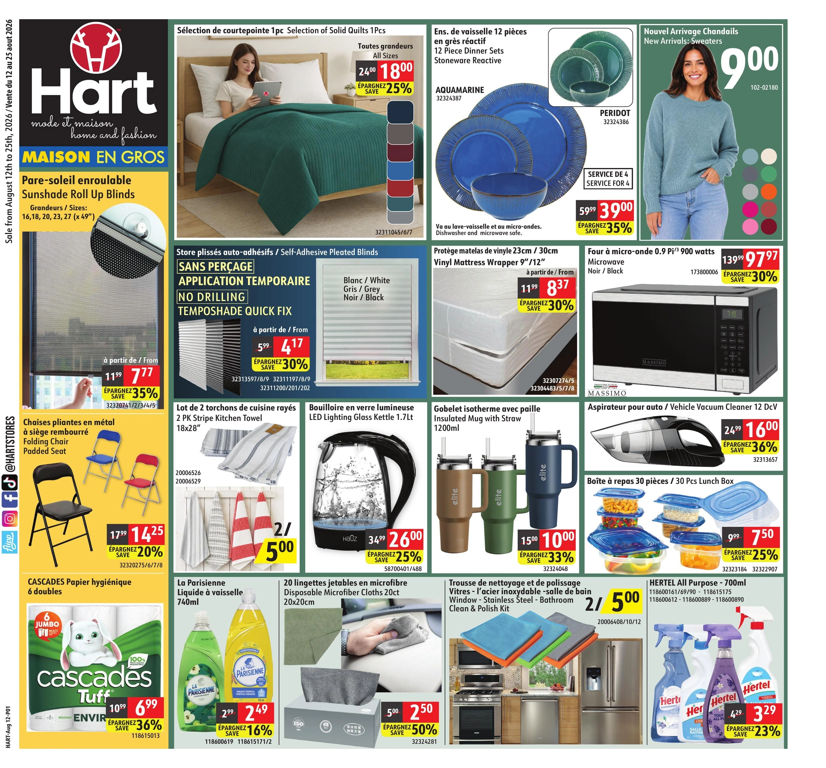 Hart Stores flyer page 1