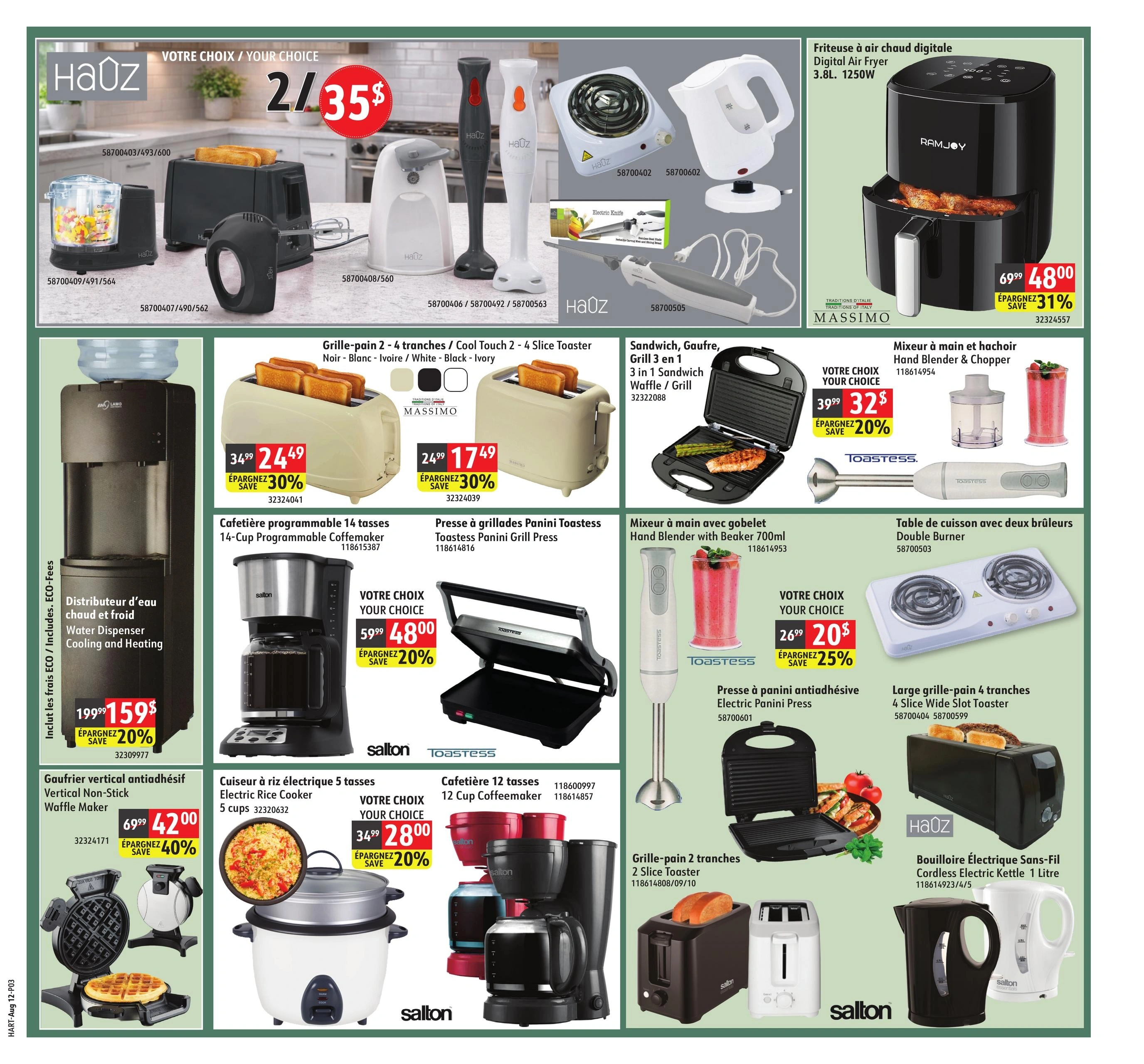 Hart Stores flyer page 3