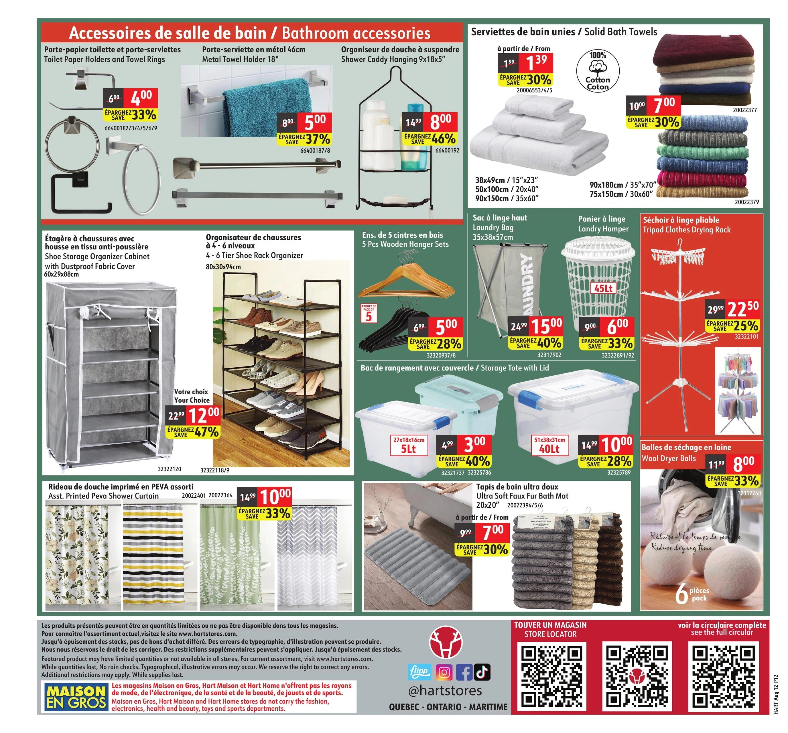 Hart Stores flyer page 12