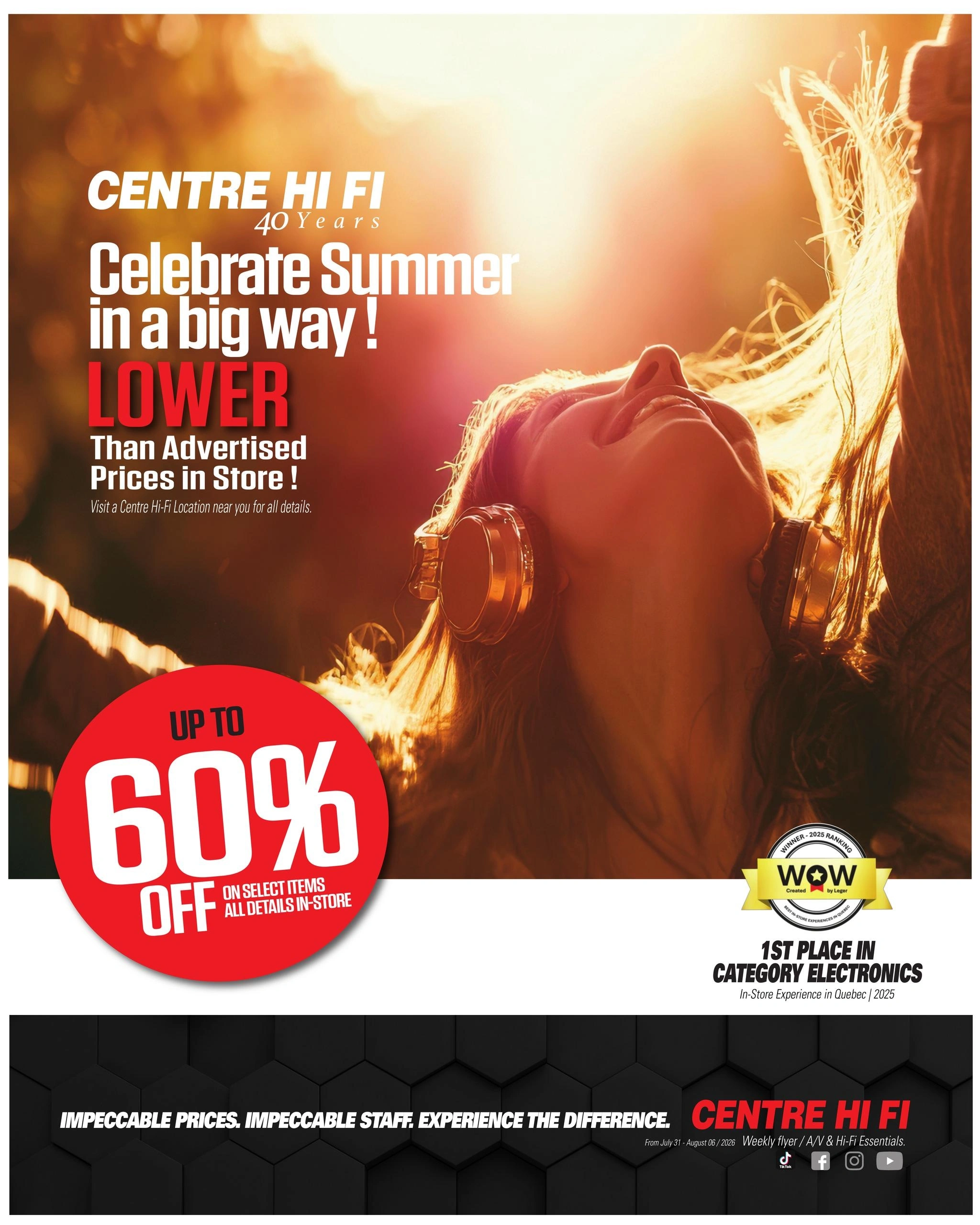 Centre Hi-Fi flyer page 1