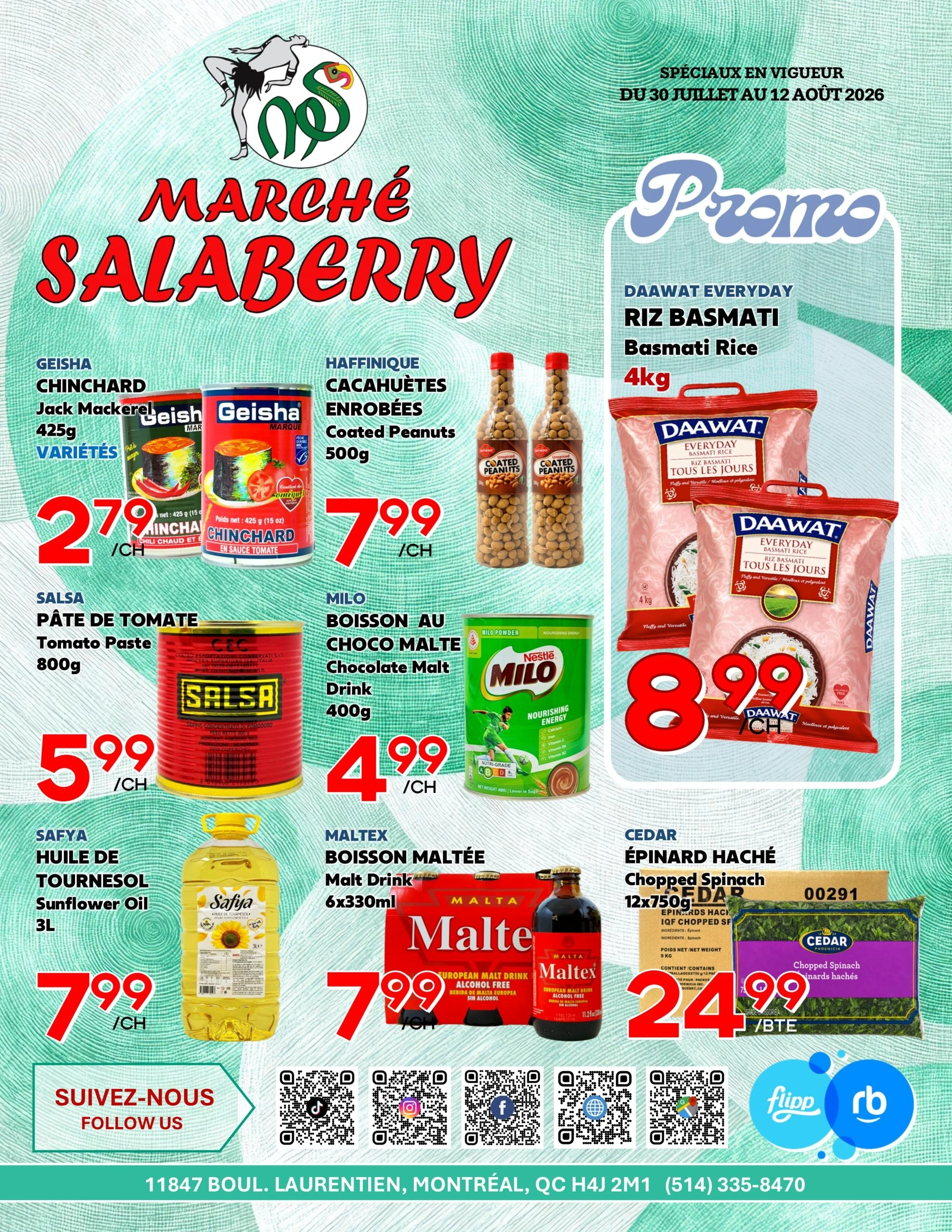 Marche Salaberry flyer page 1