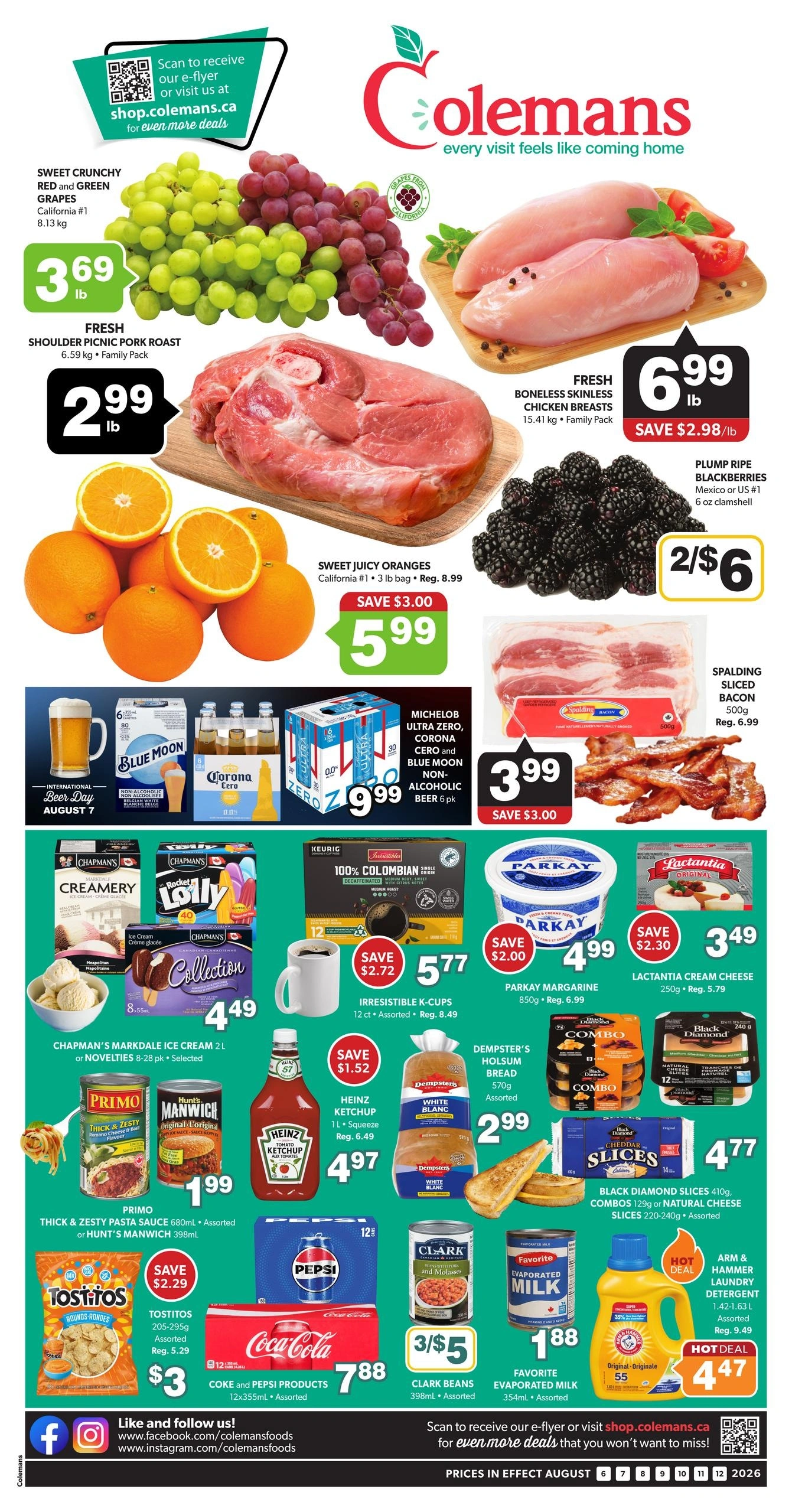 Colemans flyer page 1
