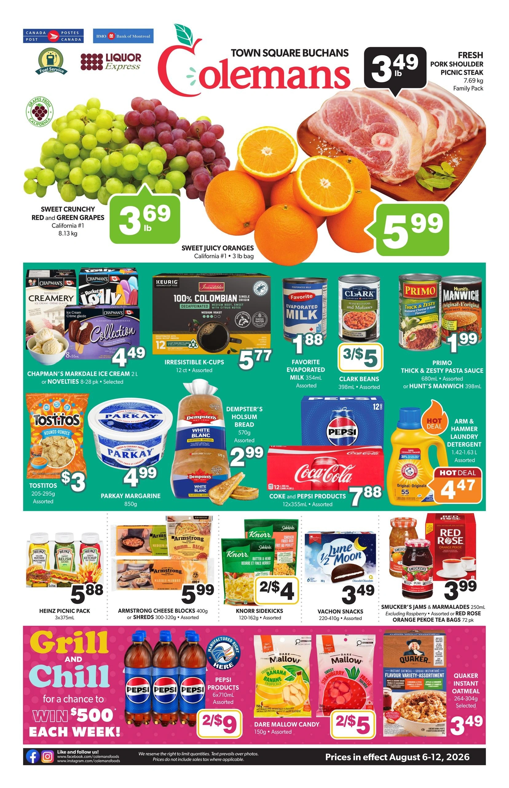 Colemans flyer page 1