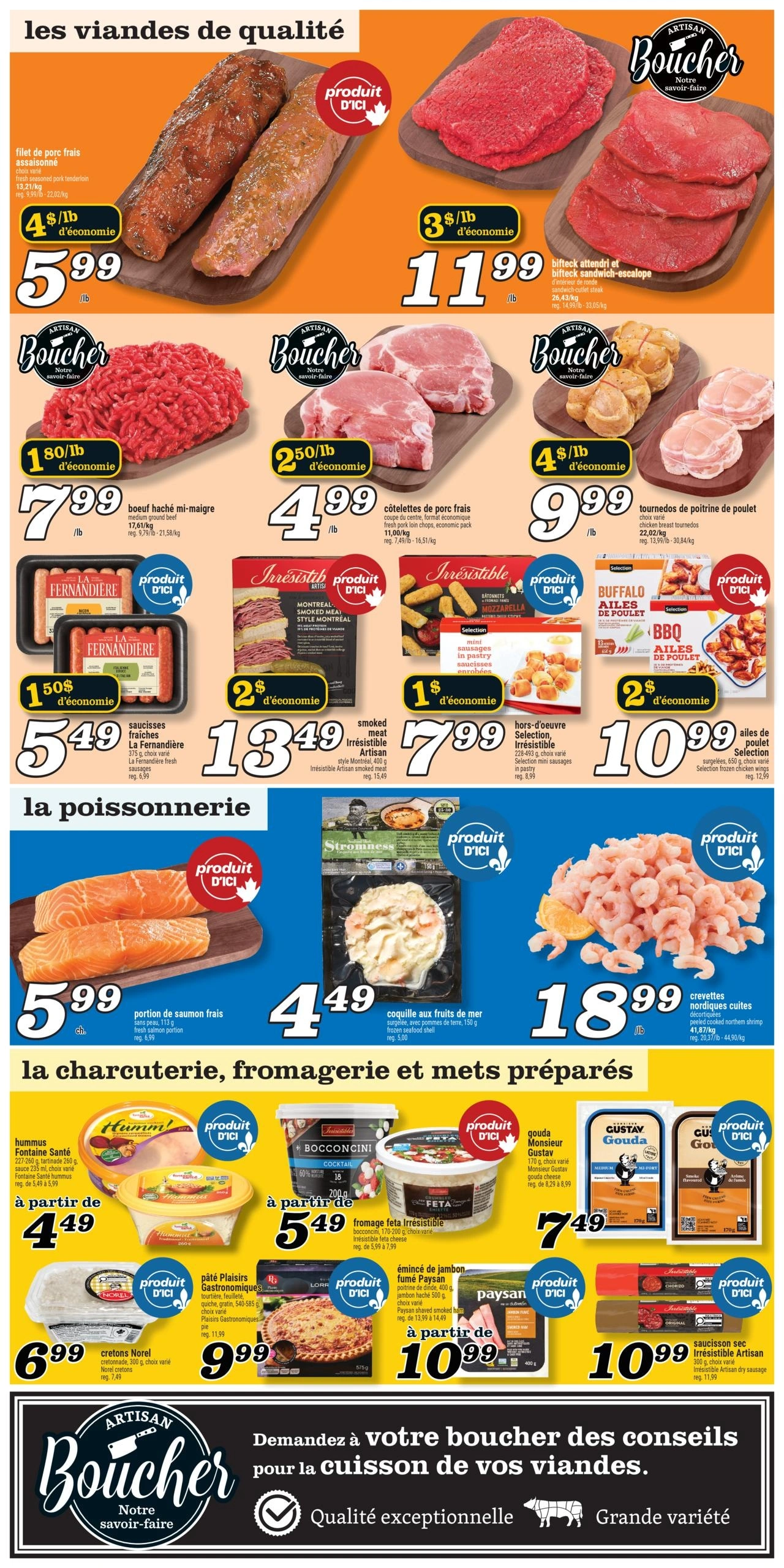 Marché Richelieu flyer page 3