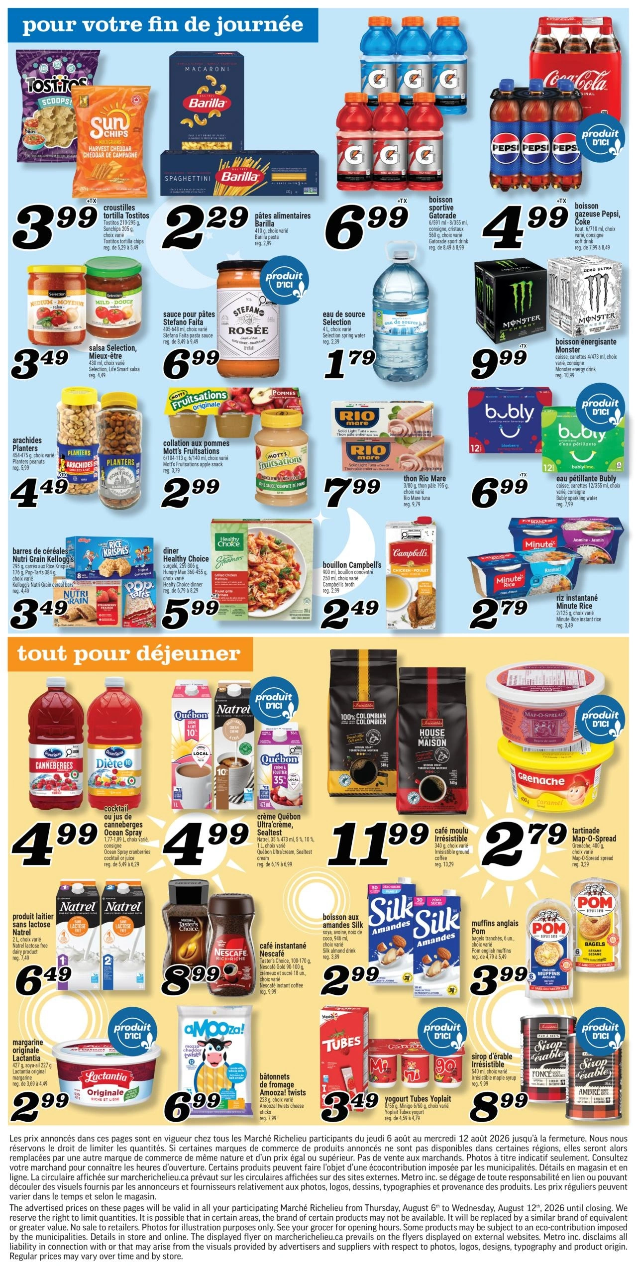 Marché Richelieu flyer page 6